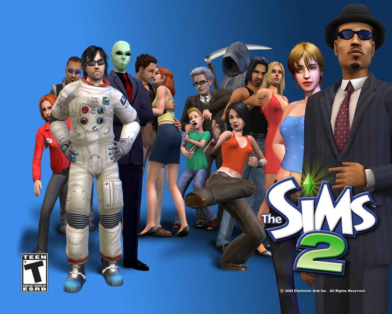 Sims 2 Wallpaper