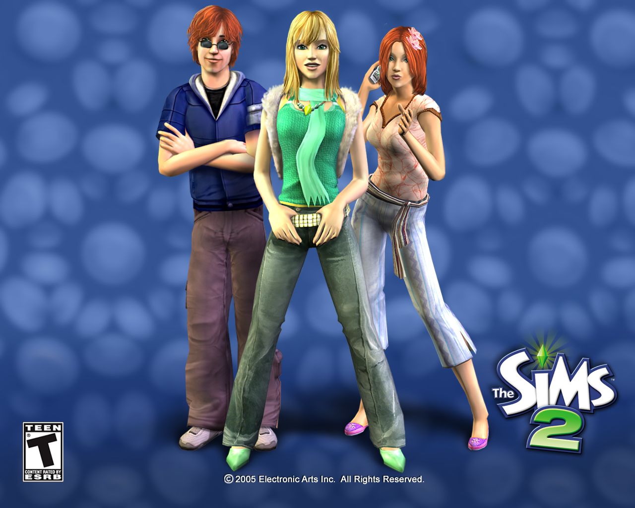 The Sims 2 Sims 2 Wallpaper