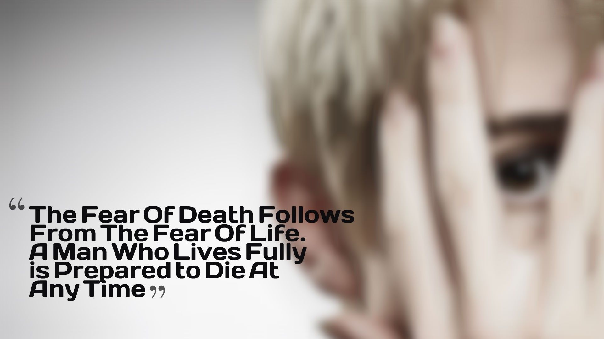 Fear of Death Quotes Wallpaper 00788