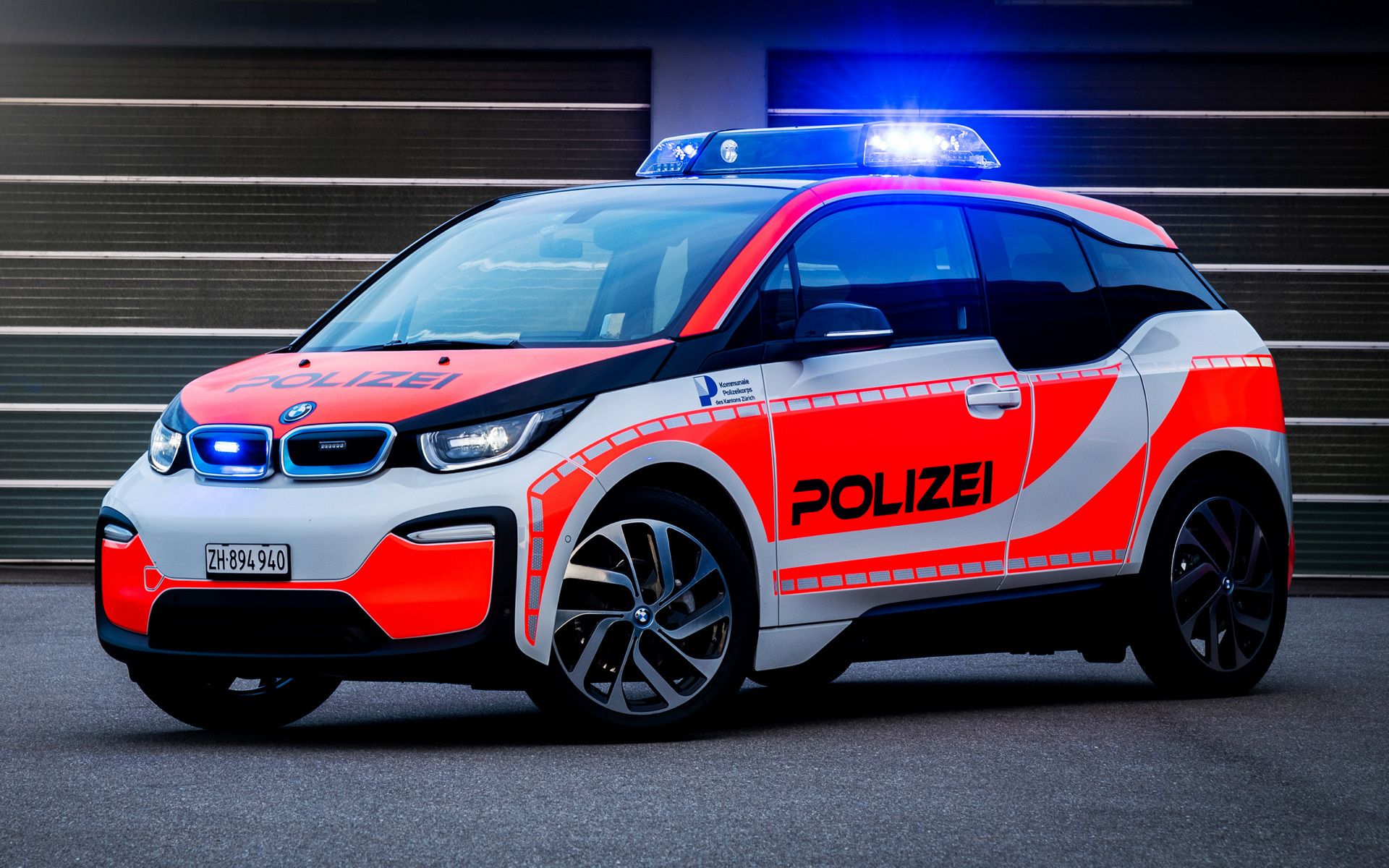 BMW i3 Polizei and HD Image