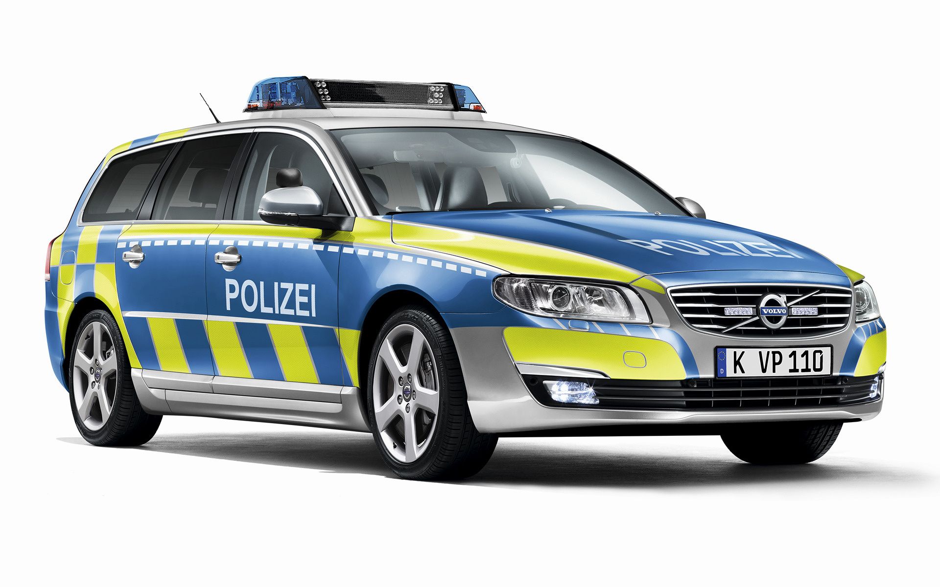 Volvo V70 Polizei and HD Image