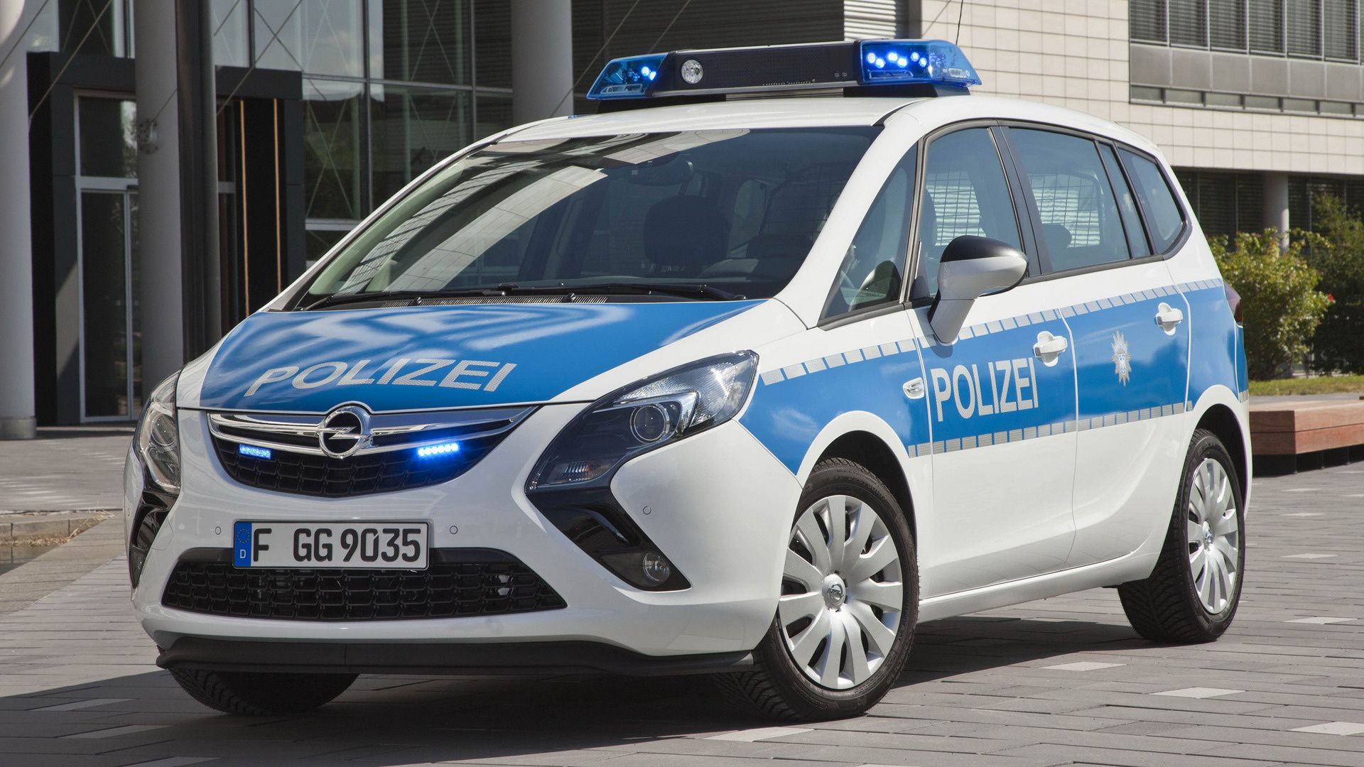 Opel Zafira Tourer Polizei and HD Image