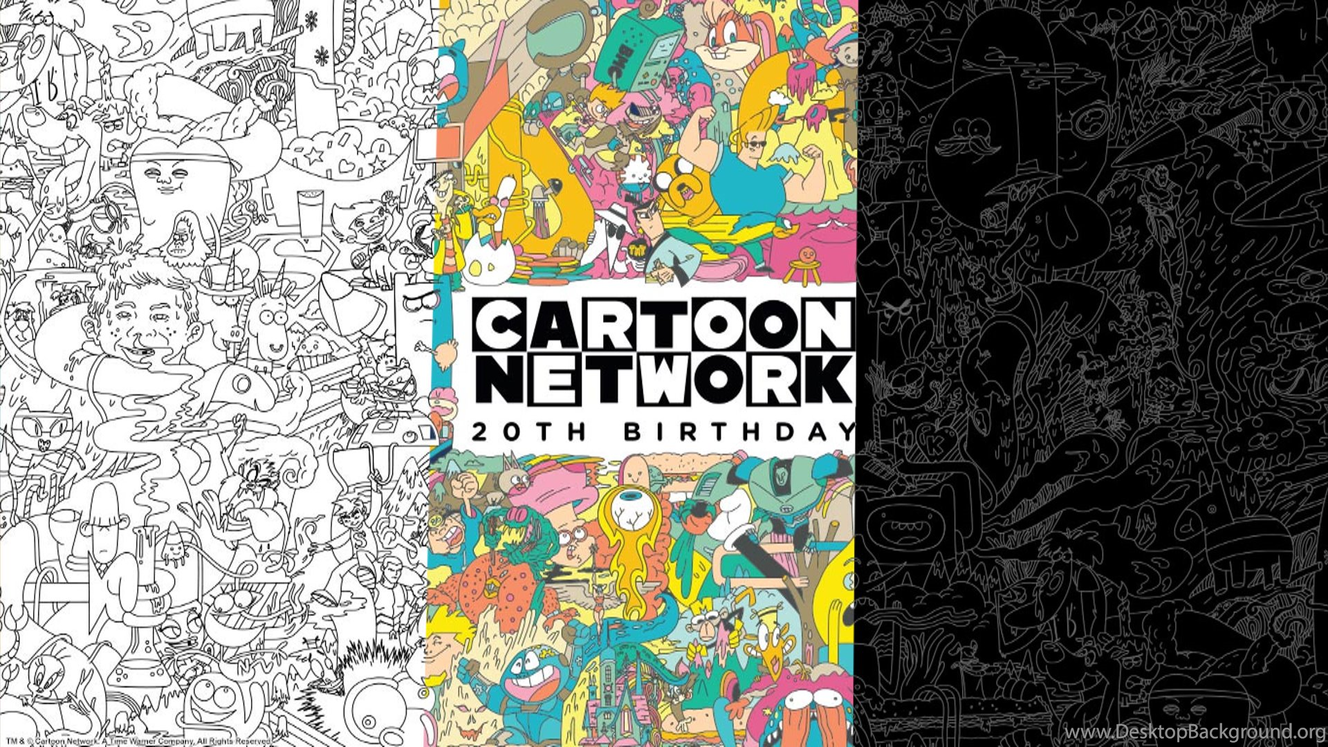 Cartoon Network 20th Anniversary Wallpaper By OldCartoonNavy47 On