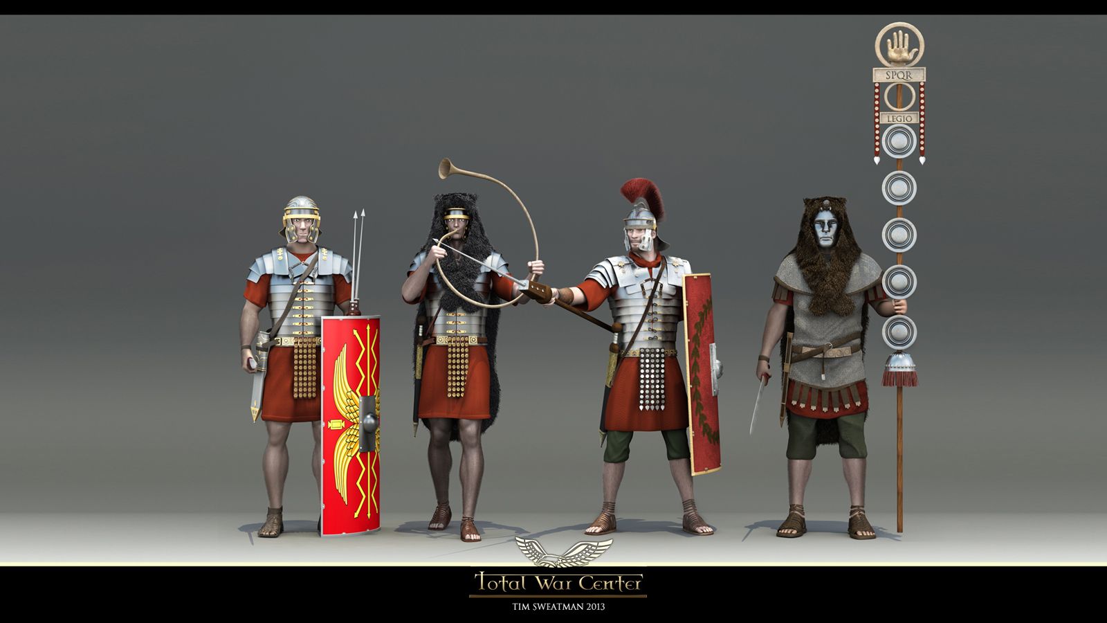 Roman Soldier Wallpaper