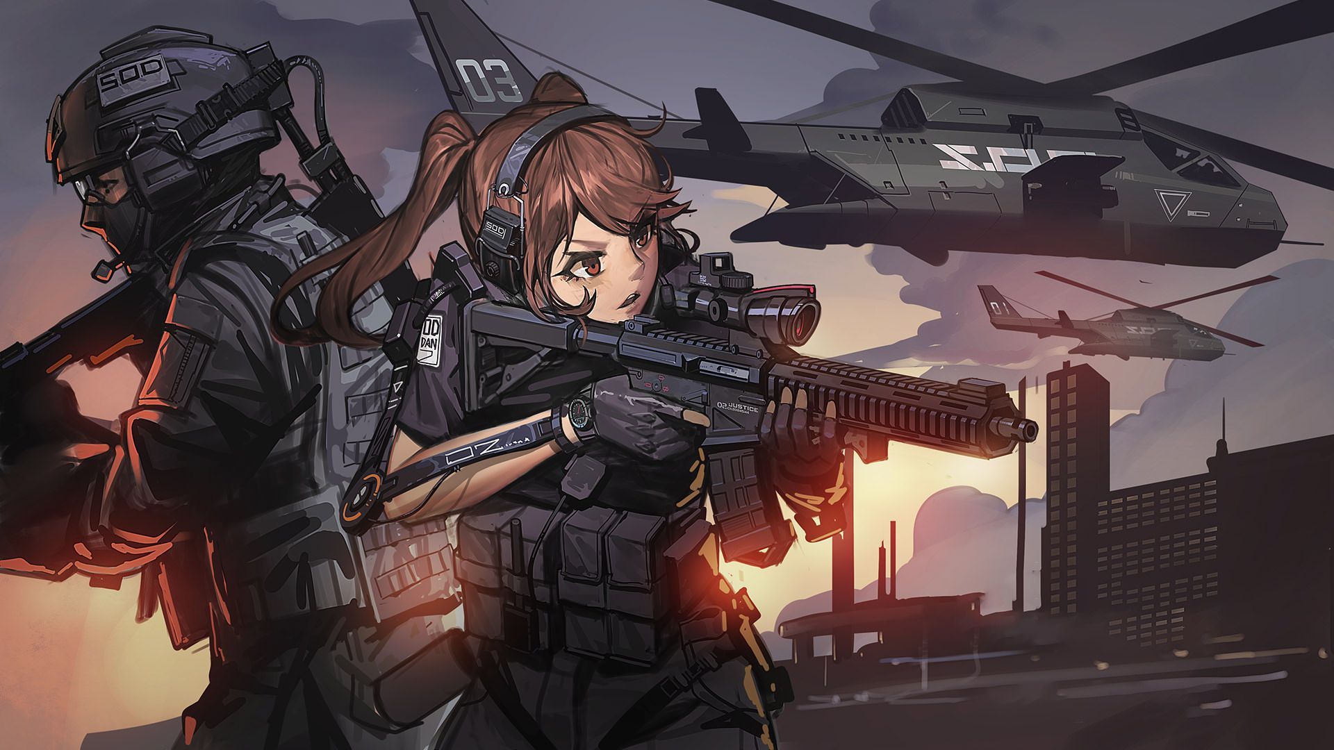 Mobile and Desktop Wallpaper HD. Anime, Anime military, Character art