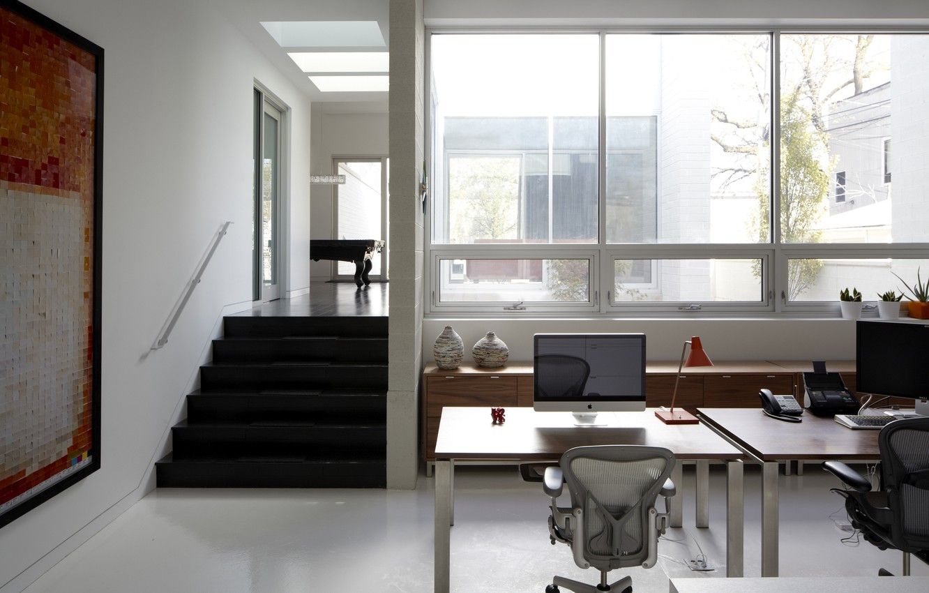 Wallpaper Windows, workplace, home office image for desktop