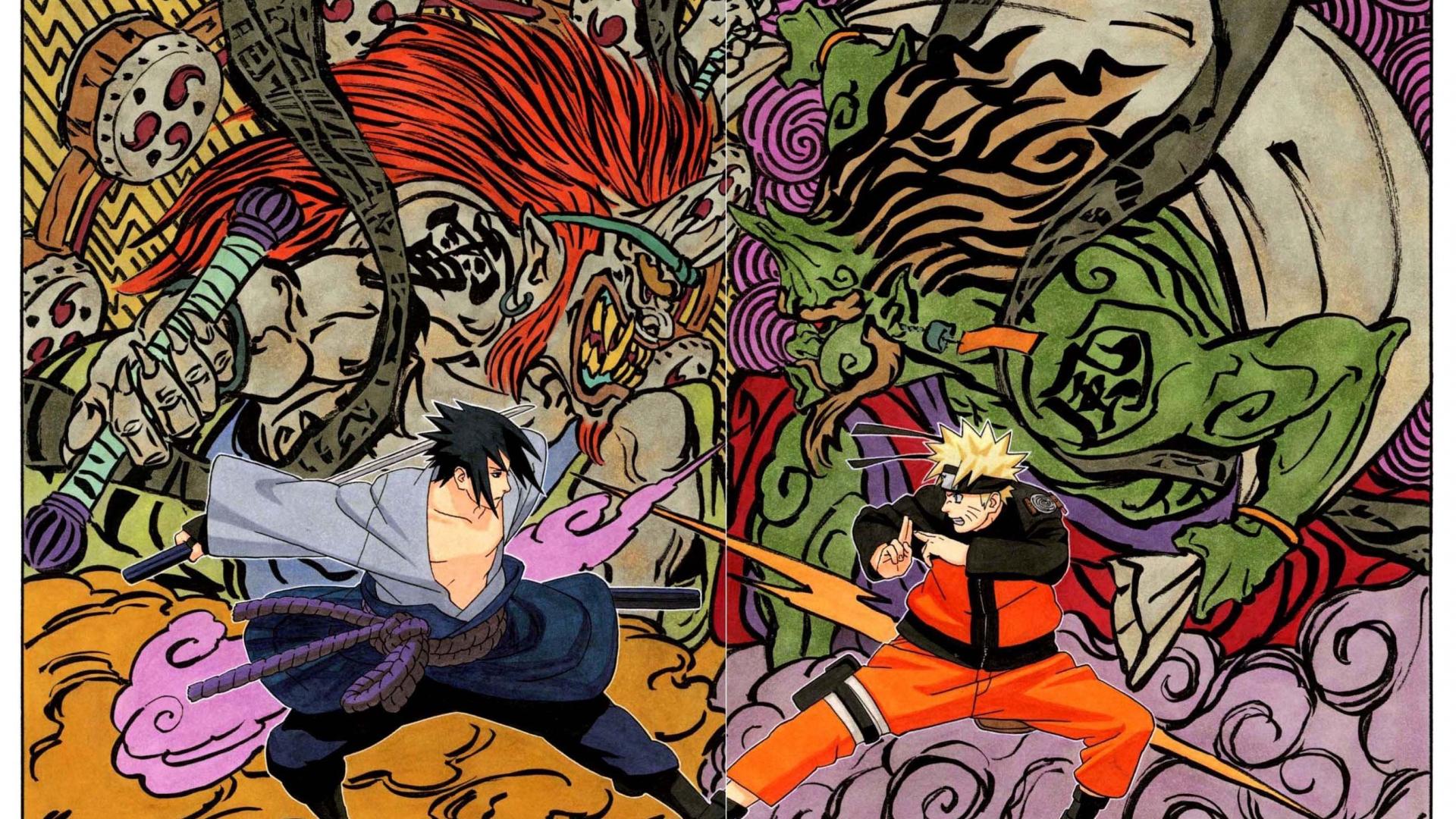 Naruto Manga Desktop Wallpapers - Wallpaper Cave