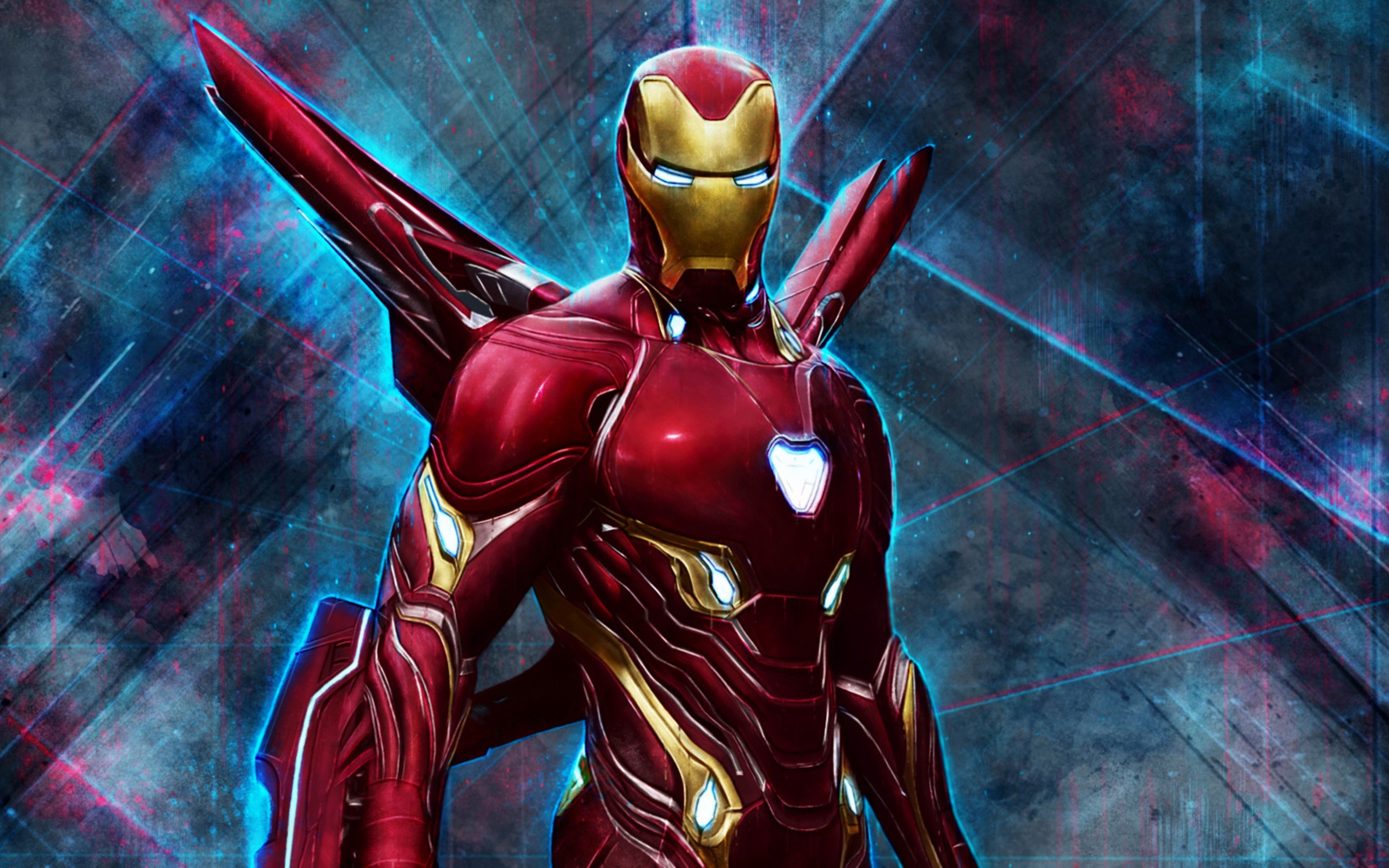 Iron Man Nanotech Suit Wallpaper HD