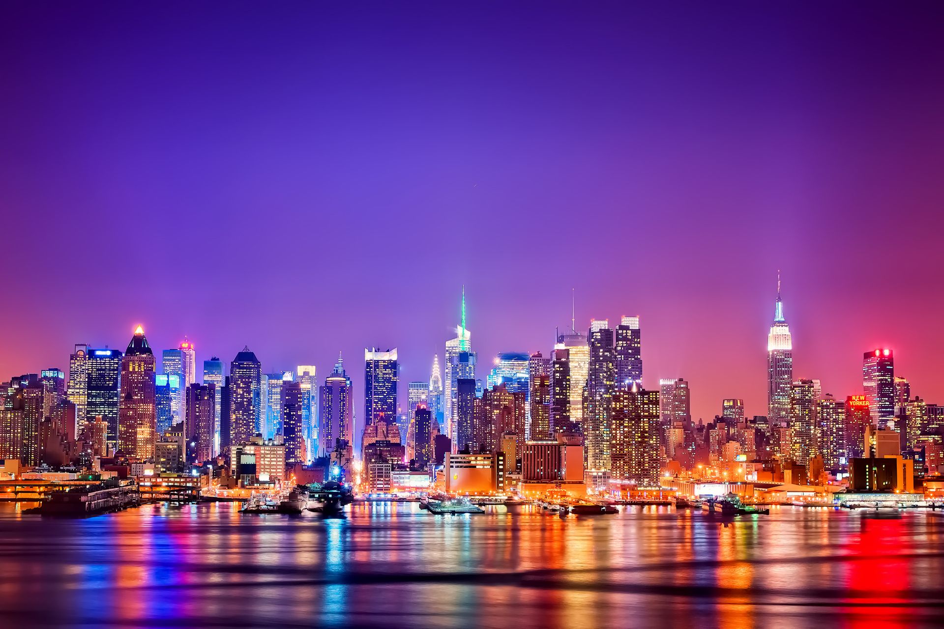 Manhattan Desktop Background. Beautiful