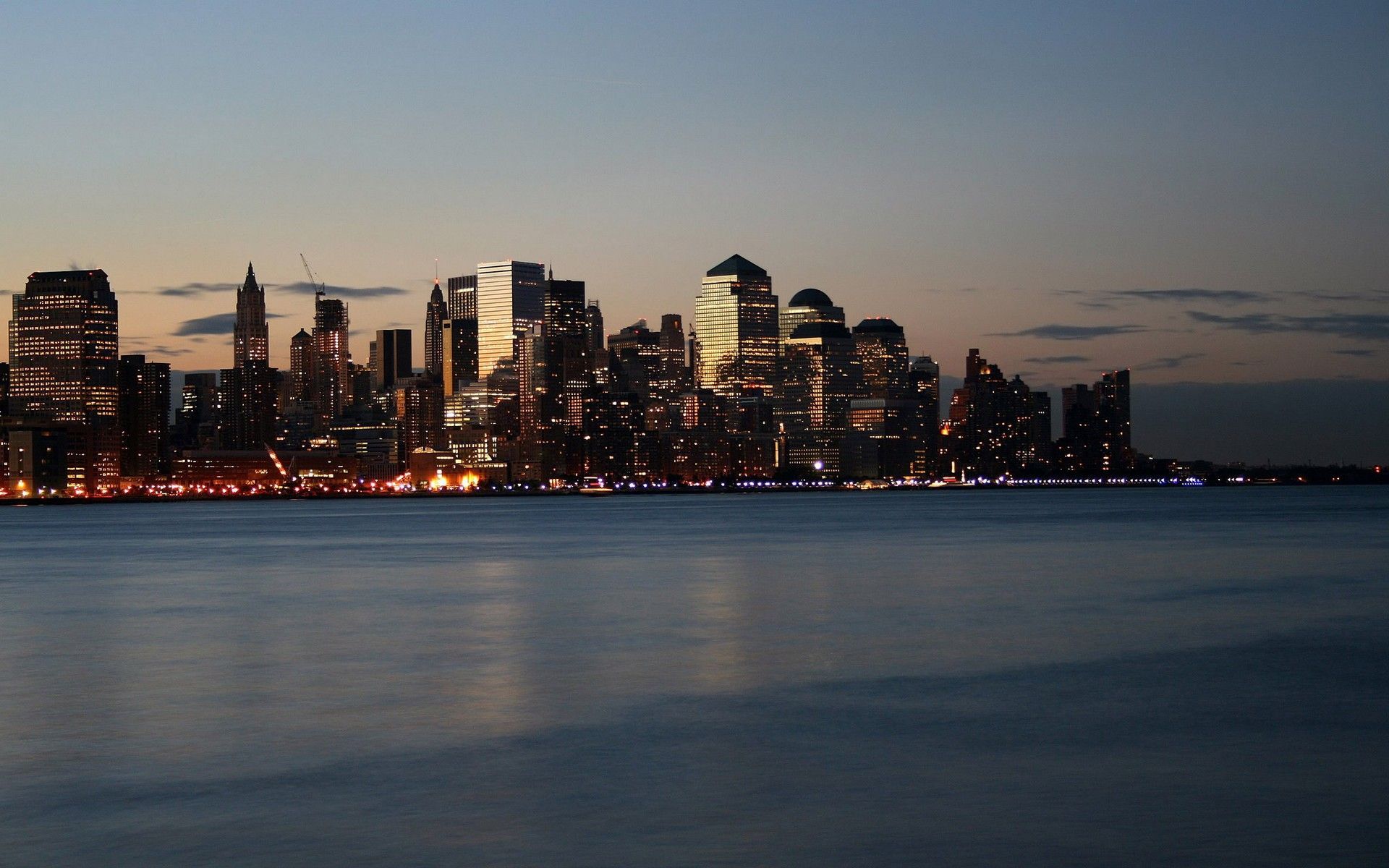 Buildings & City: Manhattan Skyscrapers, desktop wallpaper nr