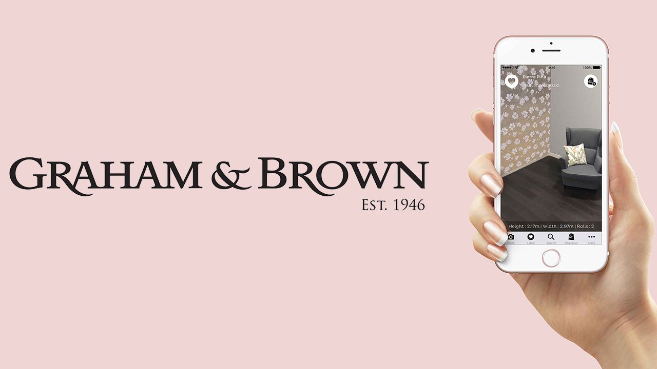 Graham & Brown Introduce AR App To Help With Wallpaper Decorating
