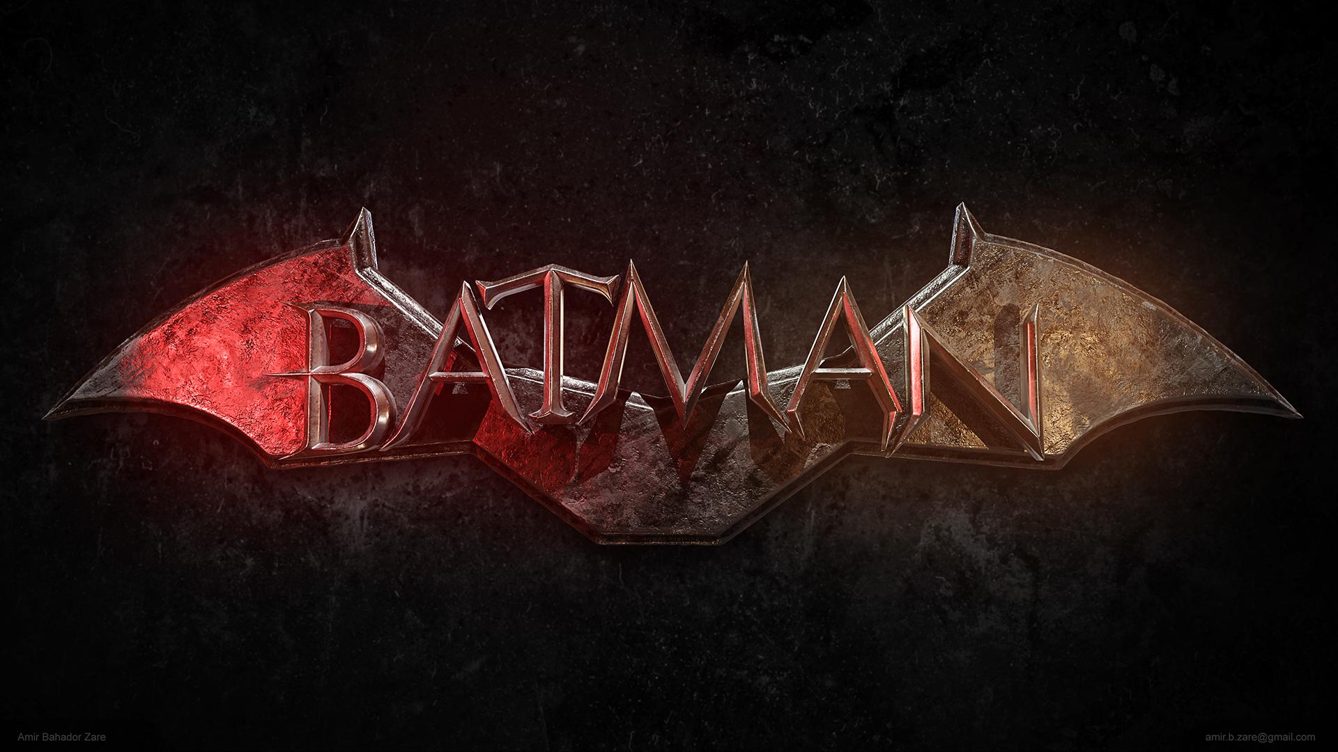 FAN MADE: Batman 2021 Logo Concept By Amir Bahador Zare, DC_Cinematic