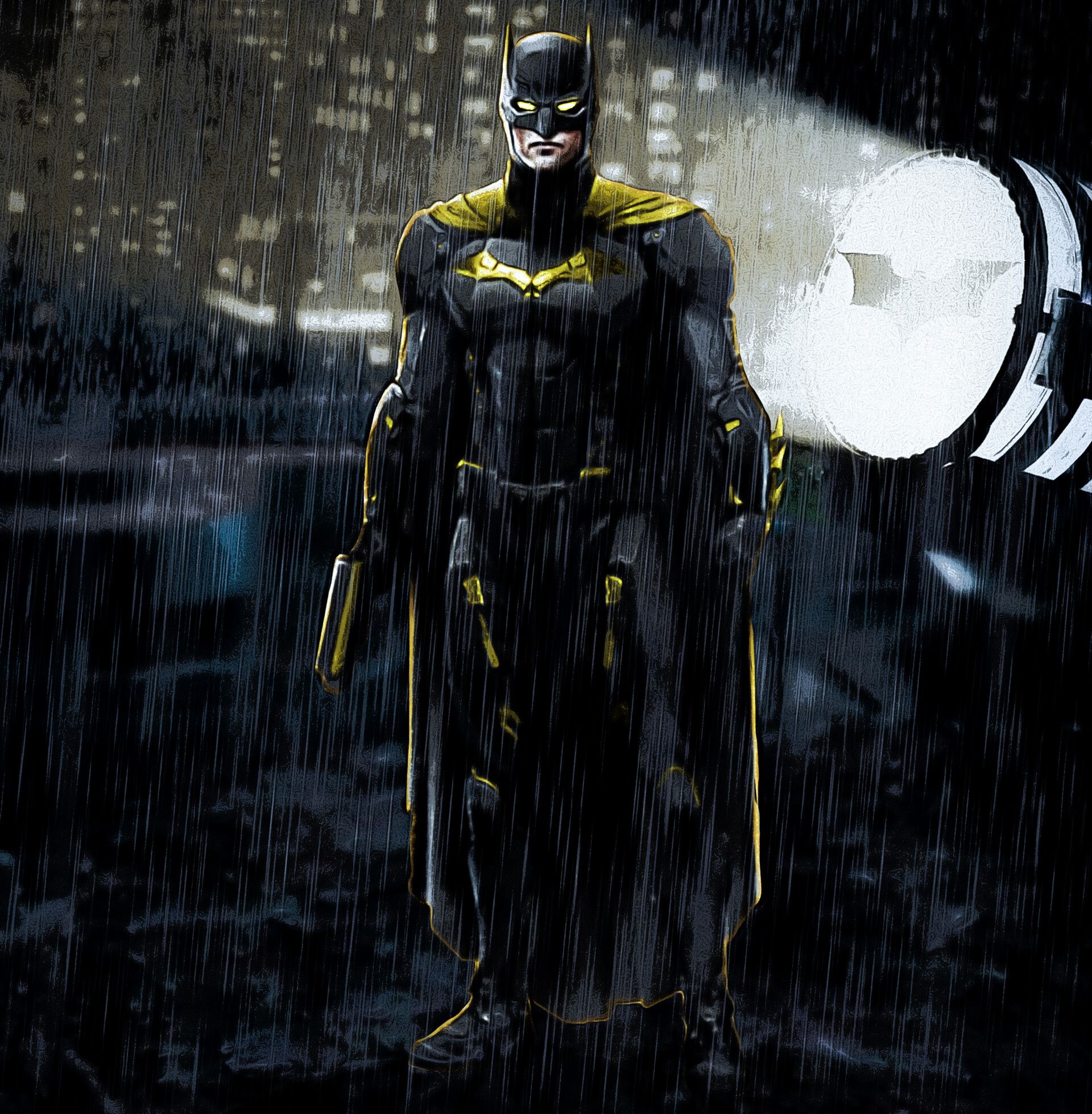 Batman: Gold suit. Piece, Senthu Krish