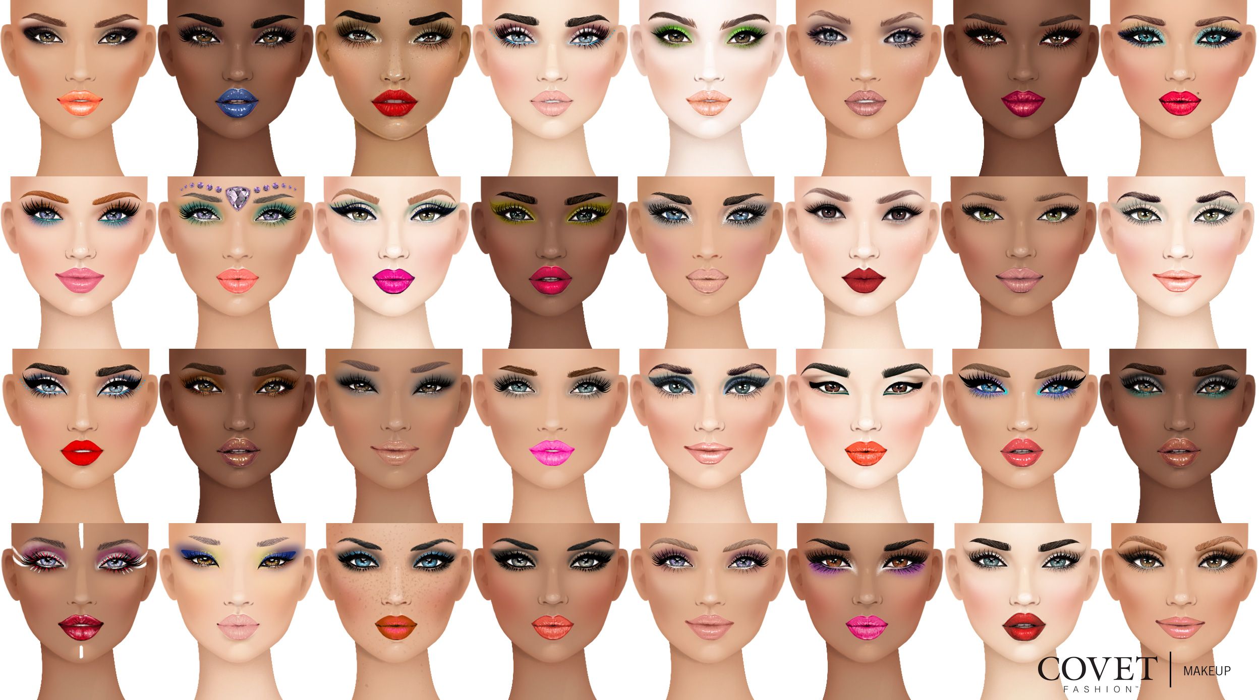 Covet Fashion Makeup Wallpaper. Makeup Wallpaper, Covet Fashion, Makeup Tools Products