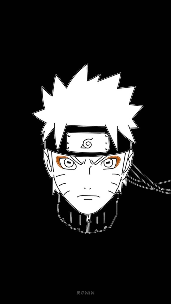 Kumpulan 89 Naruto Black White HD - Background ID