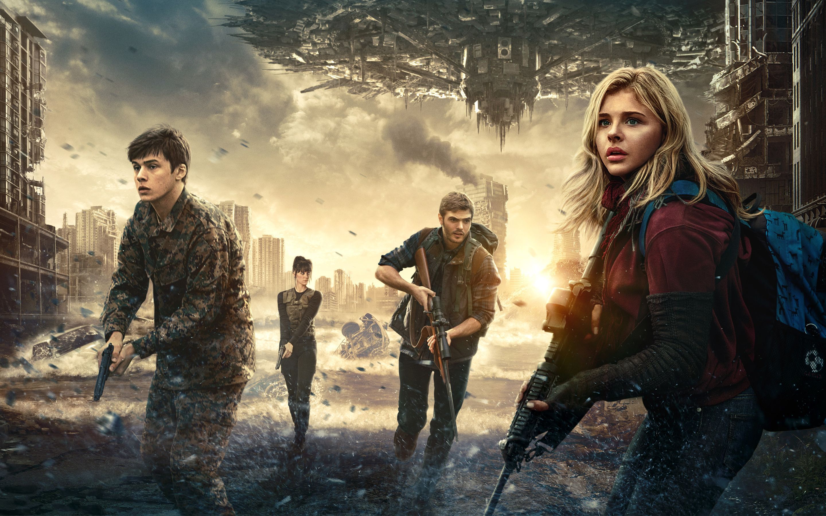 The 5th Wave Wallpaper. HD Wallpaper. The 5th wave, The fifth wave, The 5th wave 2016