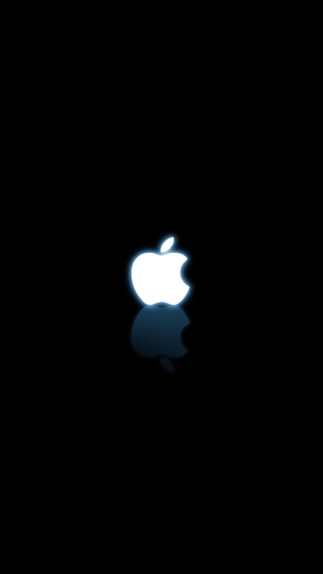 Black and white Apple logo wallpaper. iPhone Wallpaper. Apple logo wallpaper iphone, iPhone homescreen wallpaper, Apple logo wallpaper