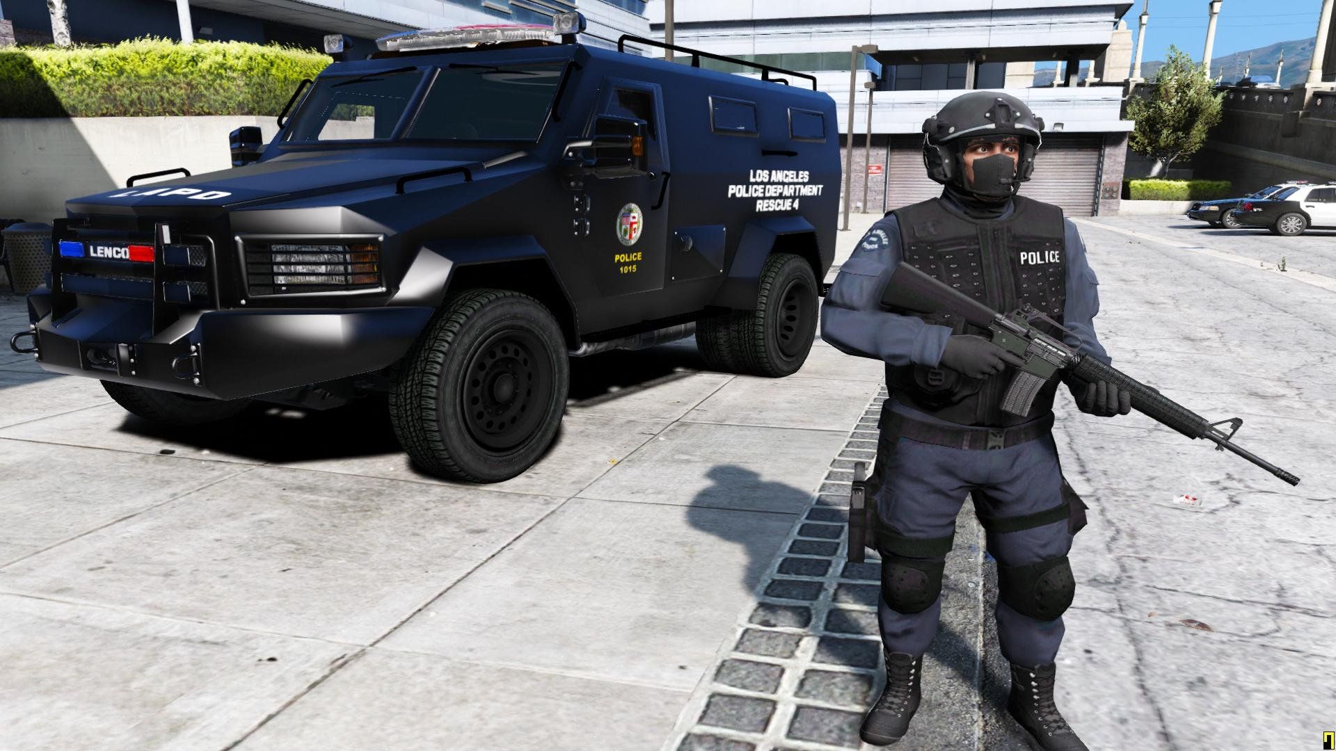 Los Angeles Police Department EUP Pack & Ped Modifications