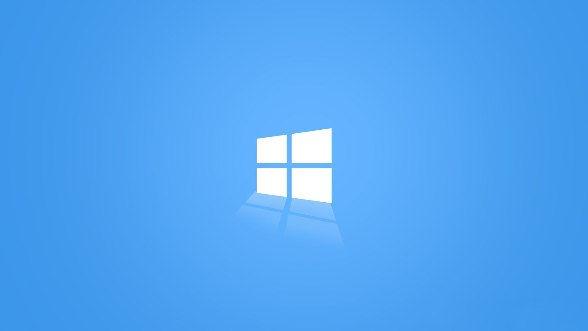 The Light Blue Windows 10 Wallpaper 10 logo HD 1920x1080 Wallpaper