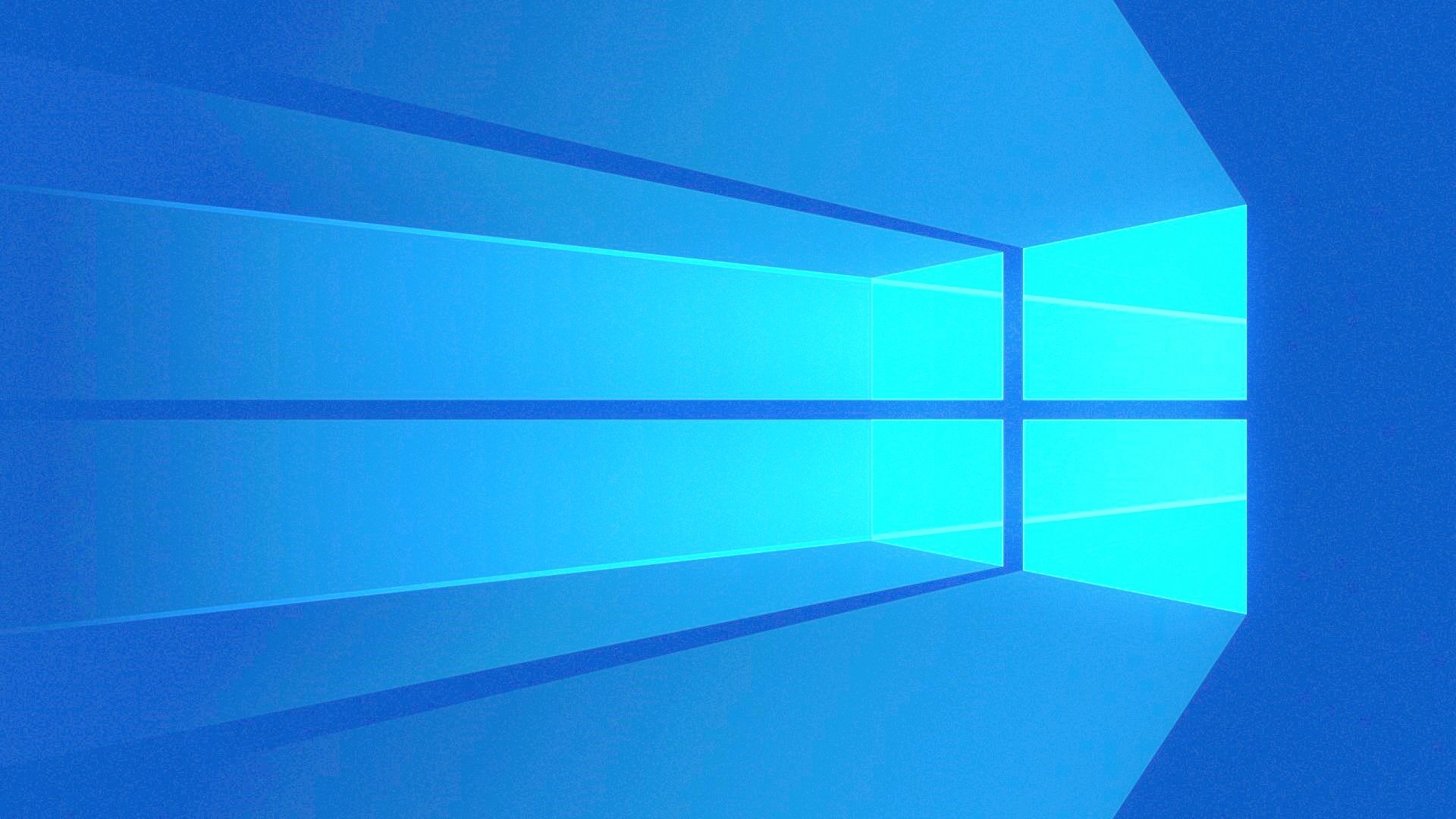 Blue Windows 10 Wallpaper