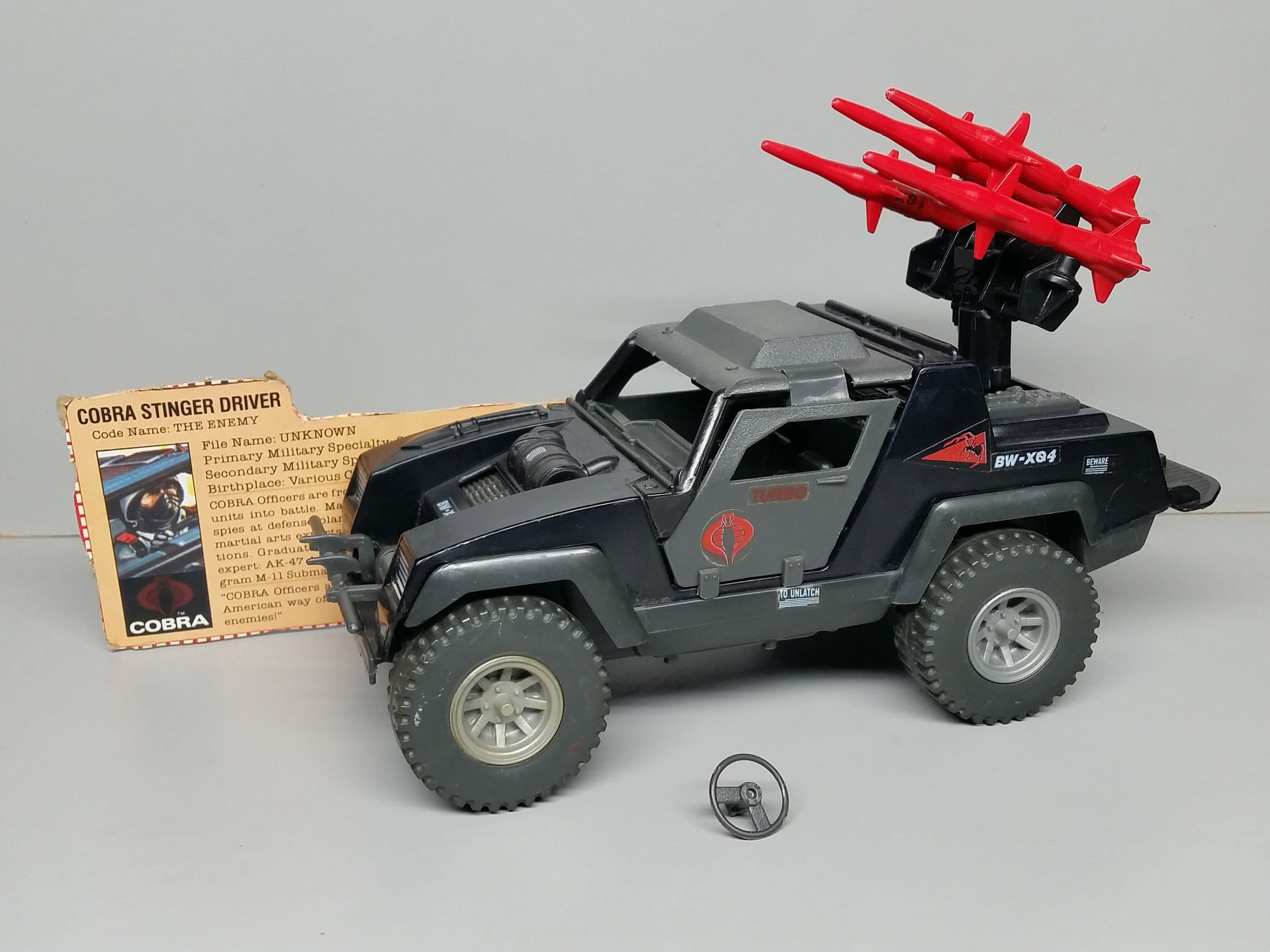 GI Joe Stinger hasbro 1984 in 2020