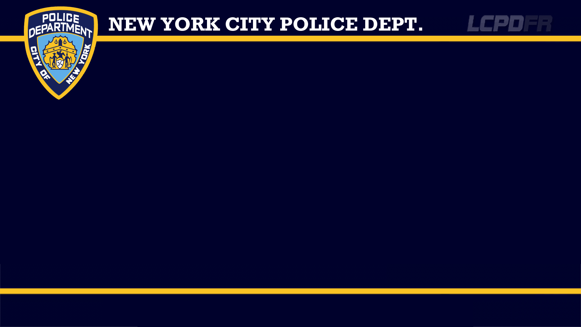NYPD Police Computer Skin Modifications & Files