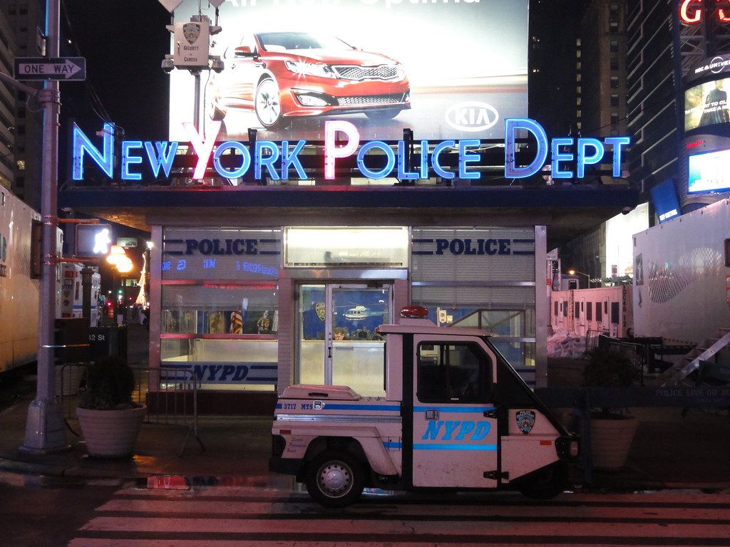 NYPD New York City Police Department Times Square Station