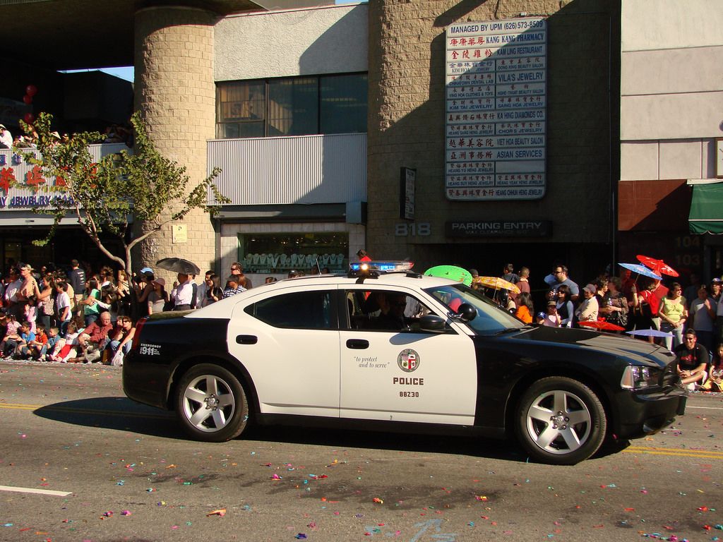 LAPD Police Car Wallpaper