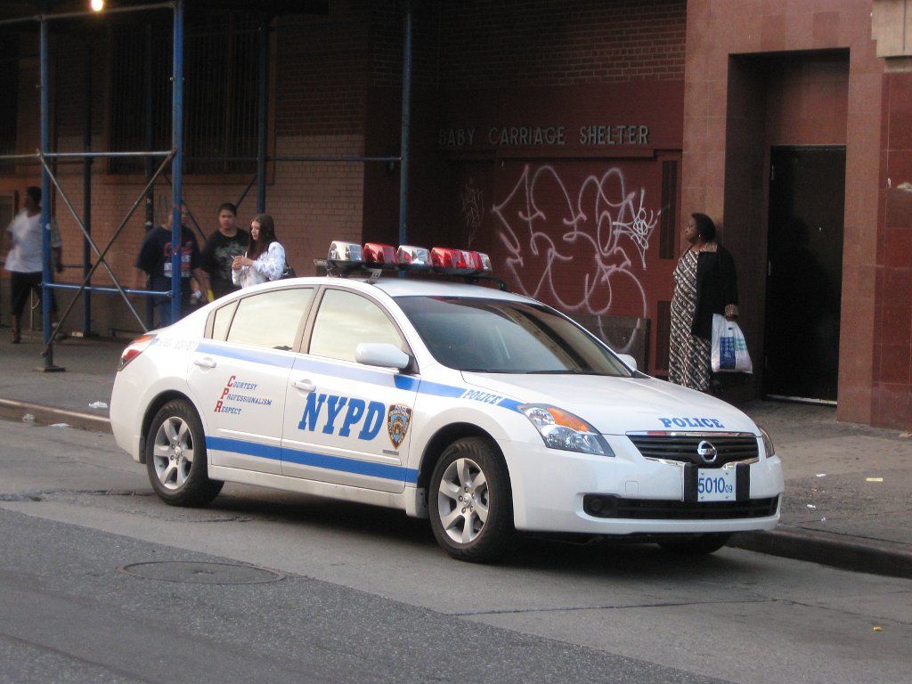 New York City Police Department Nissan Altima hybrid