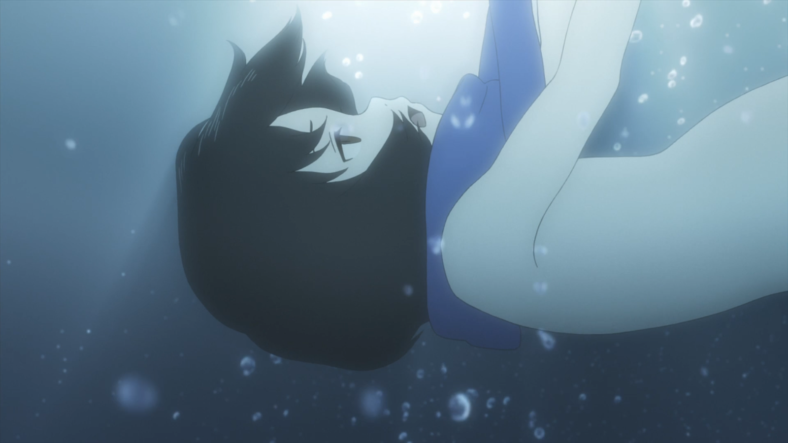 Ame Drowning Wolf Children Ame and yuki