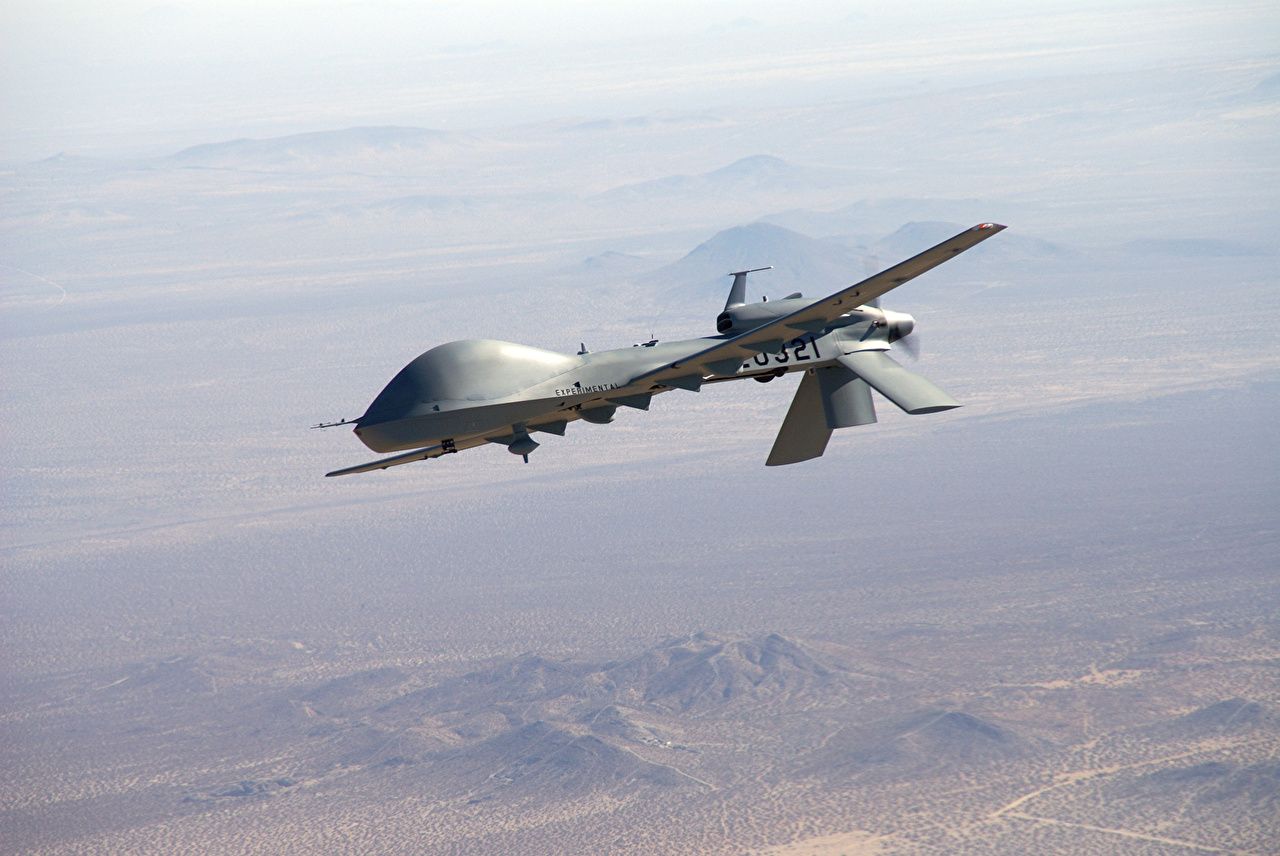 image UAV MQ 1C Sky Warrior Flight Aviation