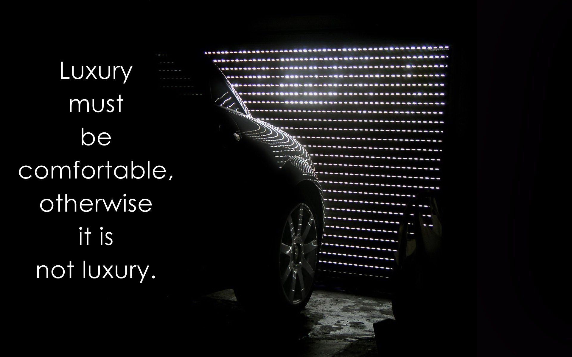 Quote on Luxury Life HD Wallpaper