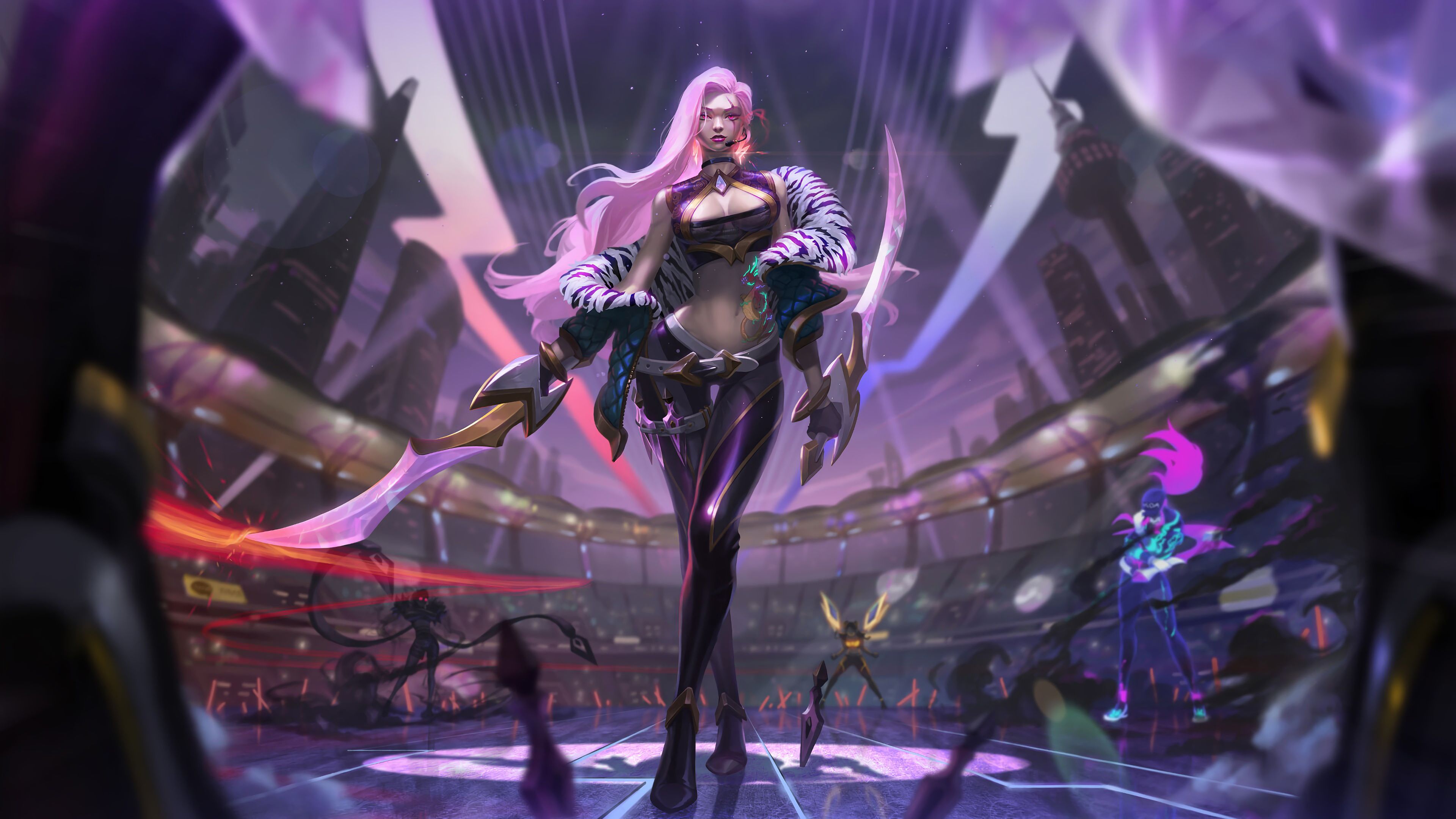 Kda Katarina League Of Legends 4k, HD Games, 4k Wallpaper, Image, Background, Photo and Picture