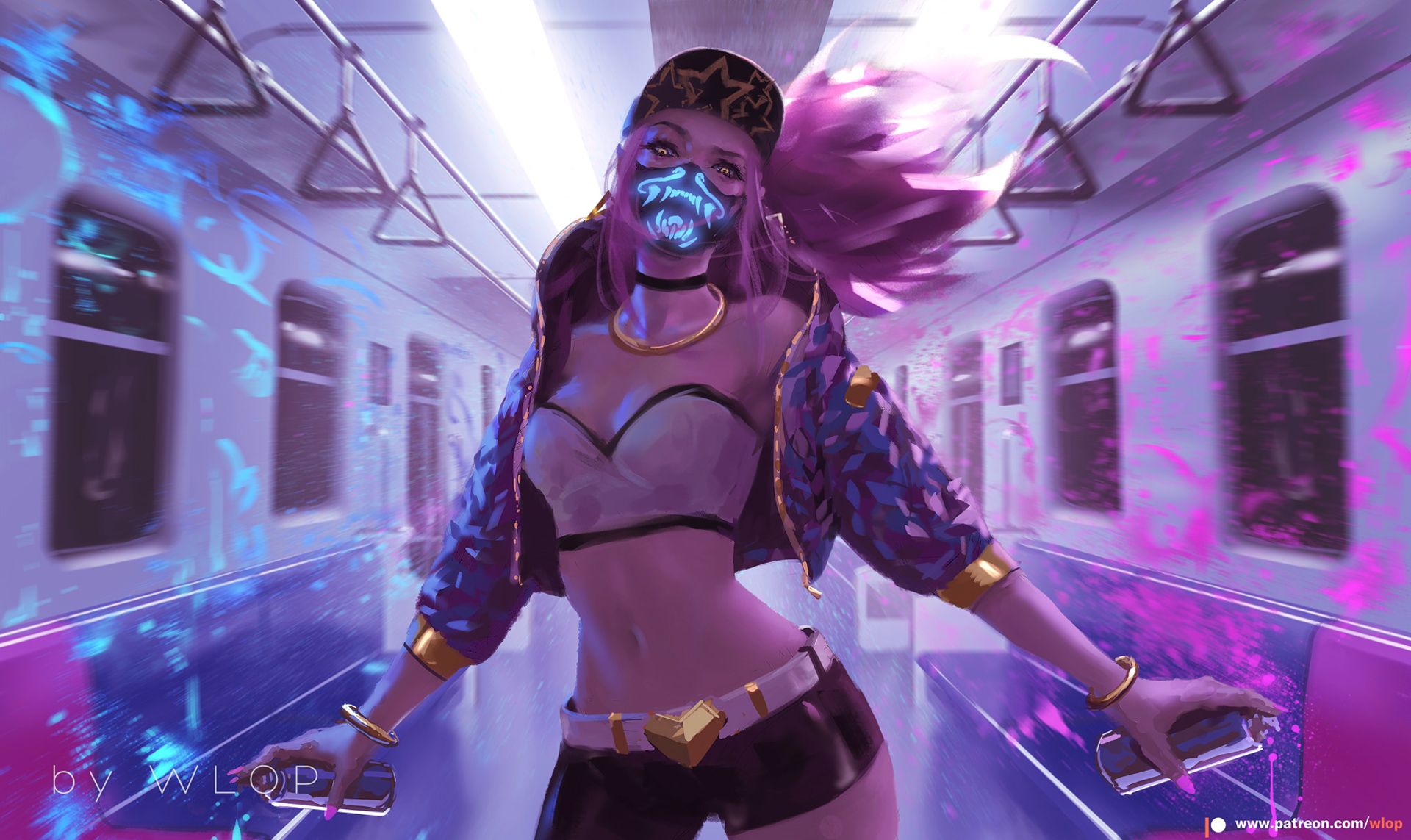 Kda Akali Lol Art, HD Games, 4k Wallpaper, Image, Background, Photo and Picture