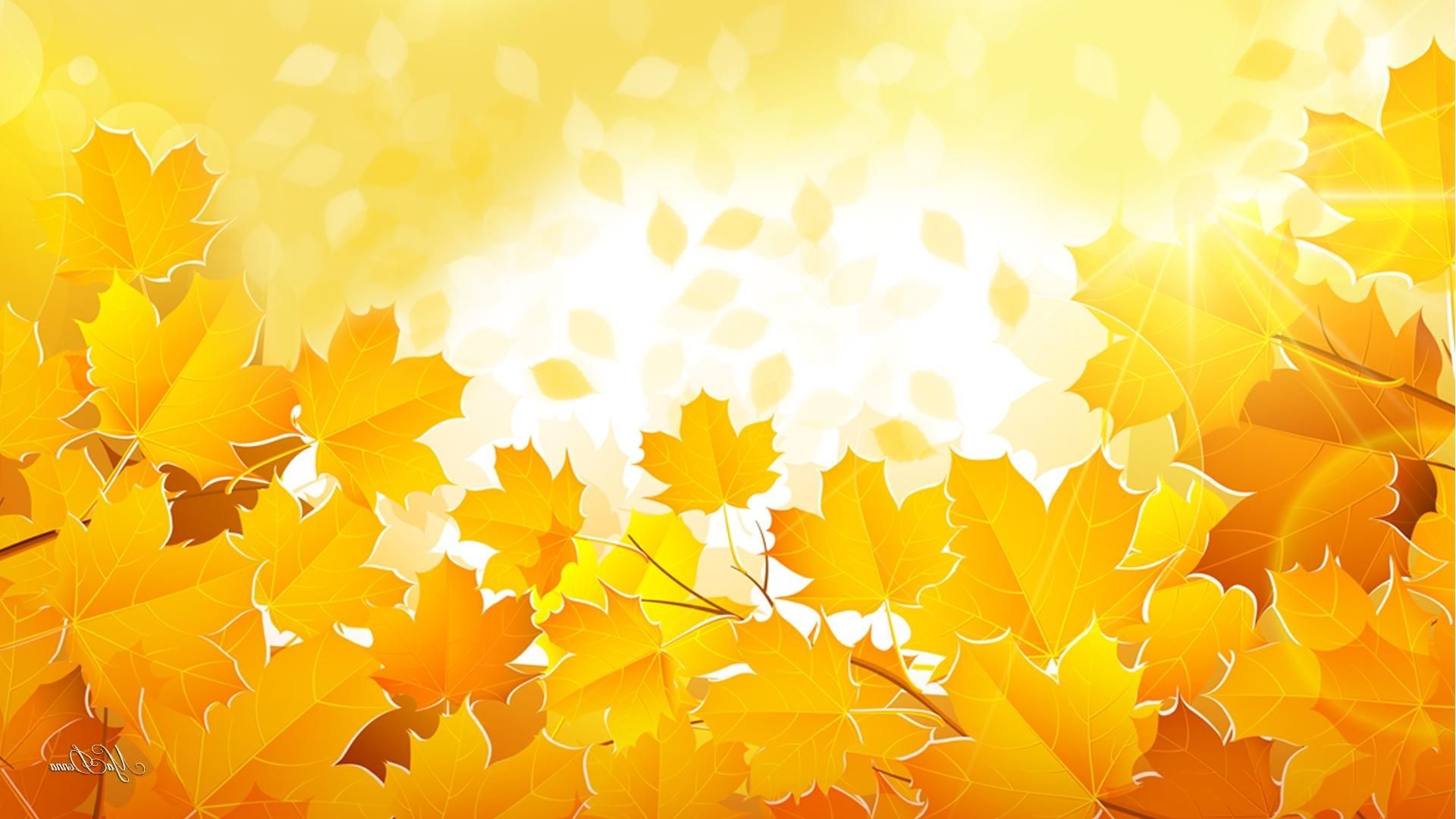 Cool Golden Autumn Leaves Abstract HD Wallpaper. Abstract, Abstract wallpaper, Autumn leaves