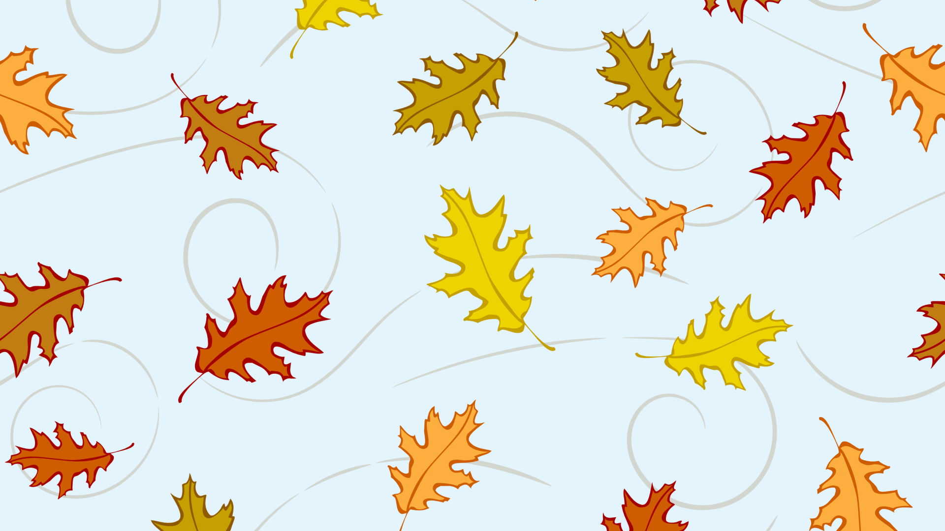 Desktop wallpaper autumn, leaves, abstract, digital art, HD image, picture, background, d2f581