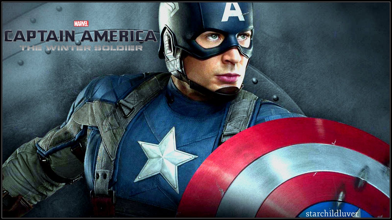 Chris Evans as Captain America Evans Wallpaper