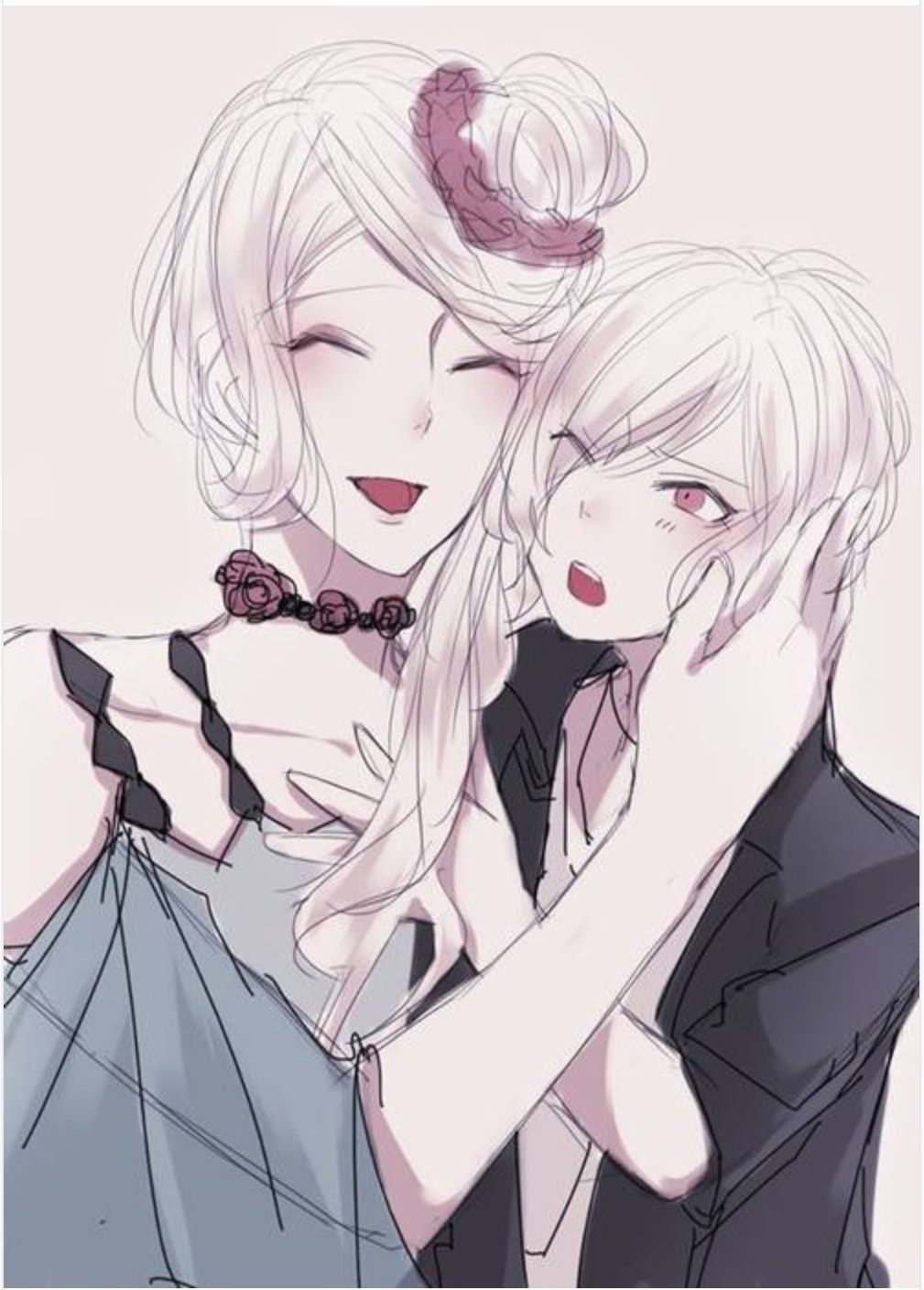 Aww so adorable, Subaru and his mom <3. Diabolik lovers, Diabolik, Diabolik lovers wallpaper