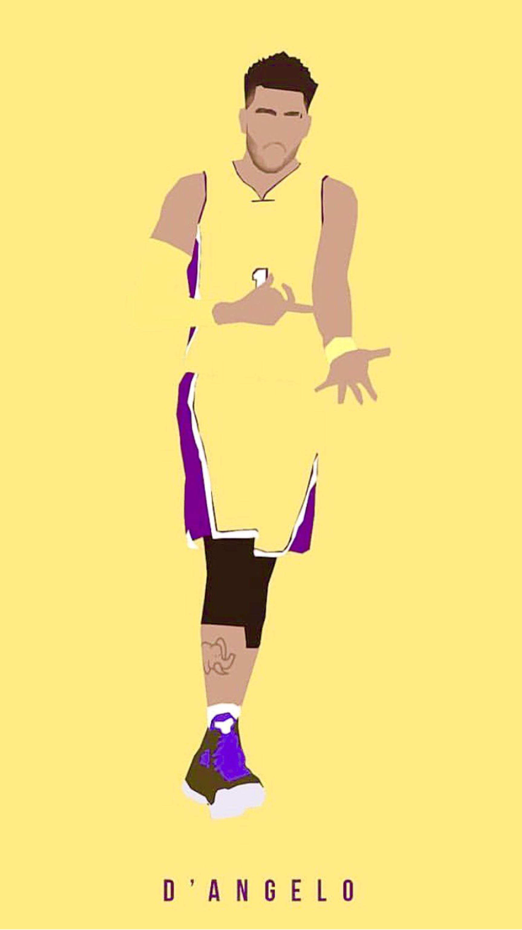 D'Angelo Russell // Ice in my veins DF . 20/03/2019  Nba wallpapers,  D'angelo russell wallpaper, Nba mvp
