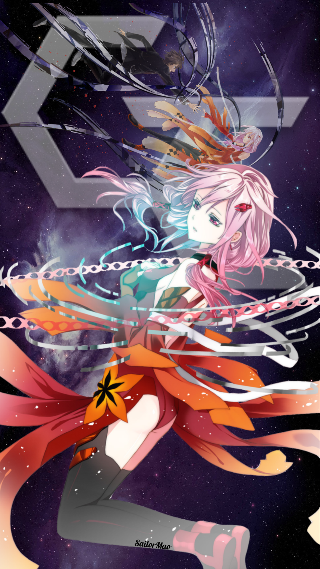 Inori Yuzuriha from Guilty Crown