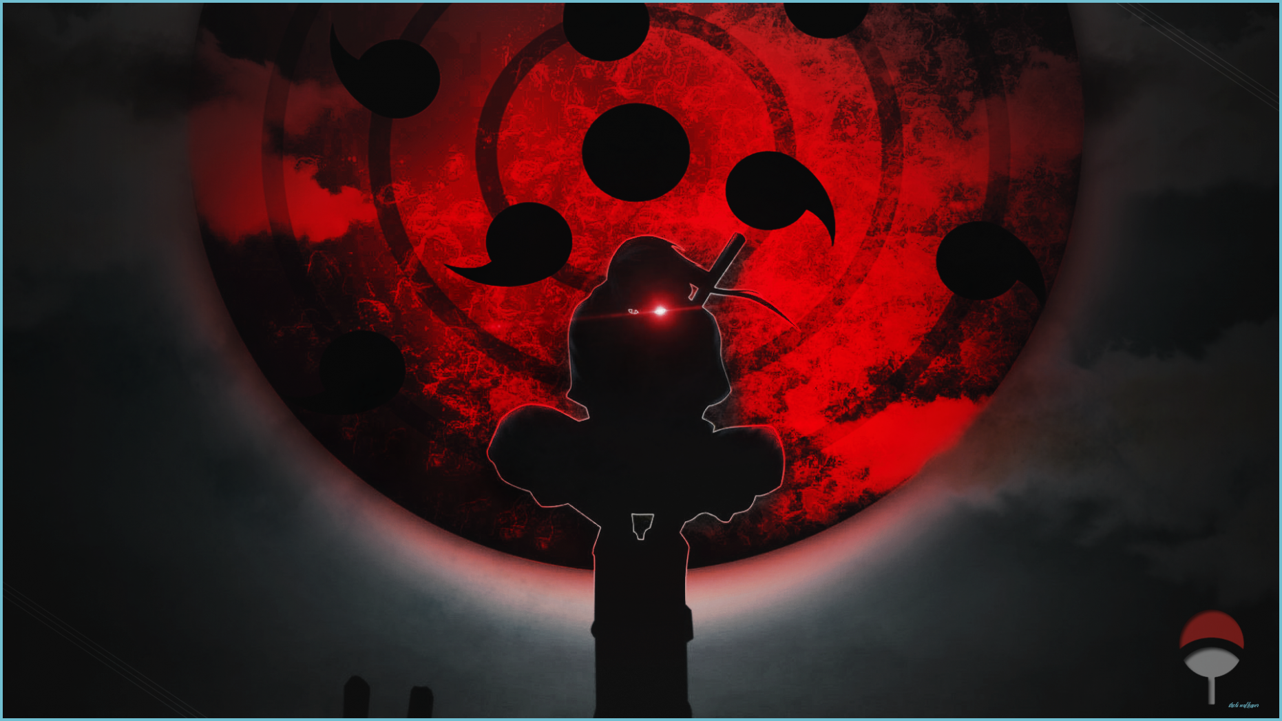 Sharingan Wallpaper Pc - Mangekyou Sharingan Itachi Uchiha - 1600x1000