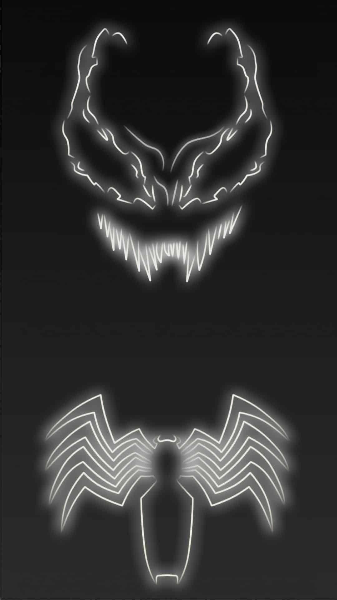 Venom Dark Wallpaper 4k
