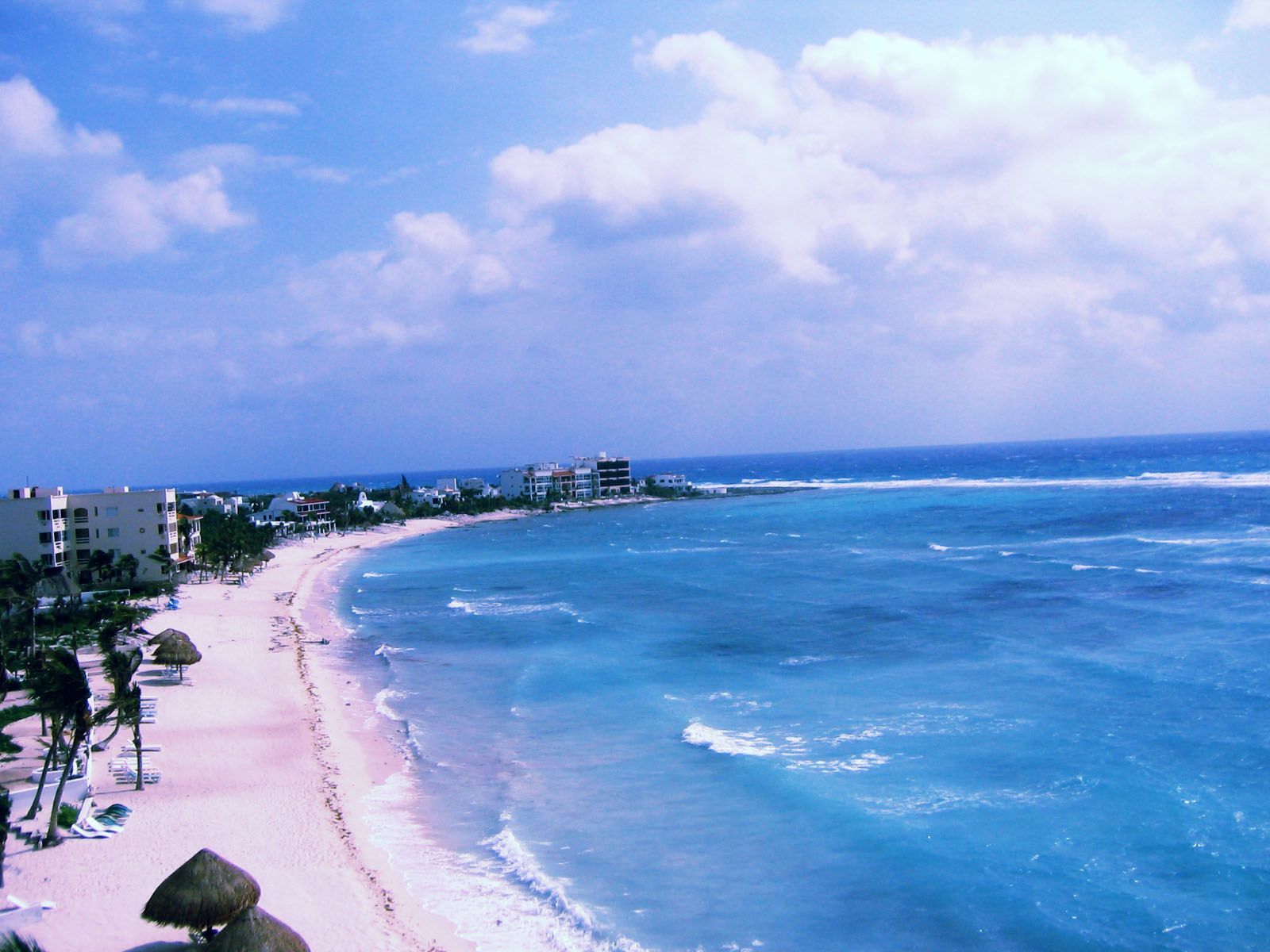 Mexico), sand and the Caribbean sea on the Riviera Maya. free download wallpaper