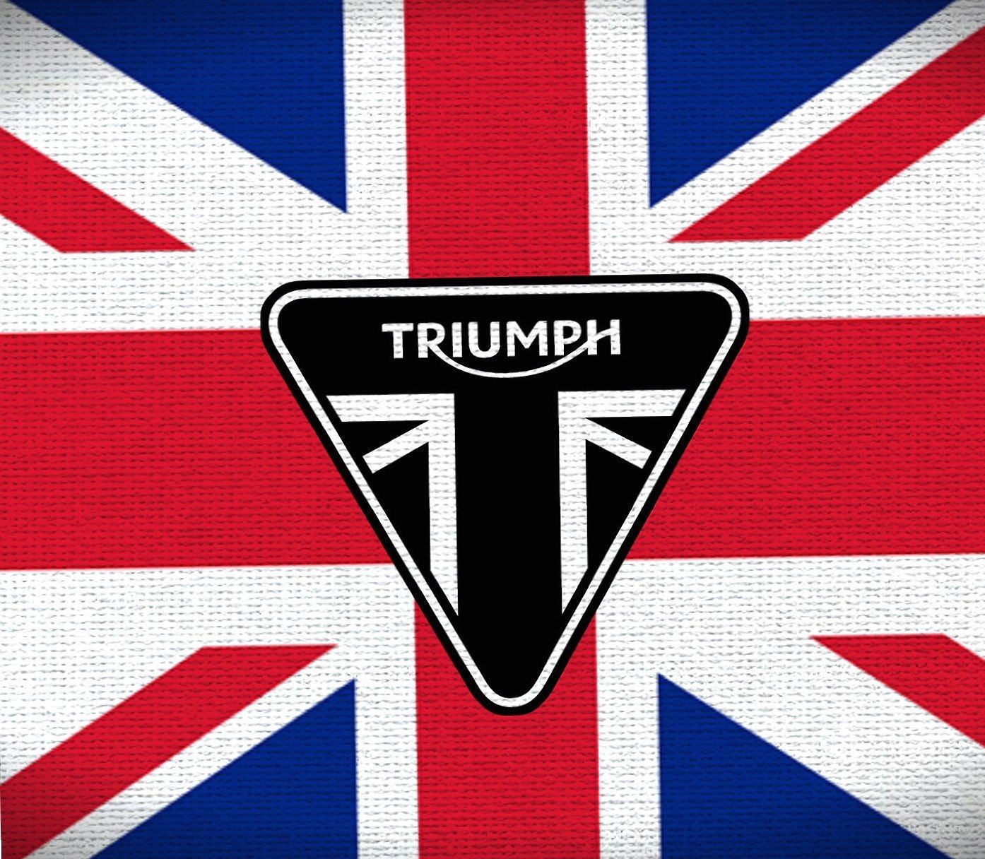 Triumph Wreath Metal Cutout Sign | Moss Motors