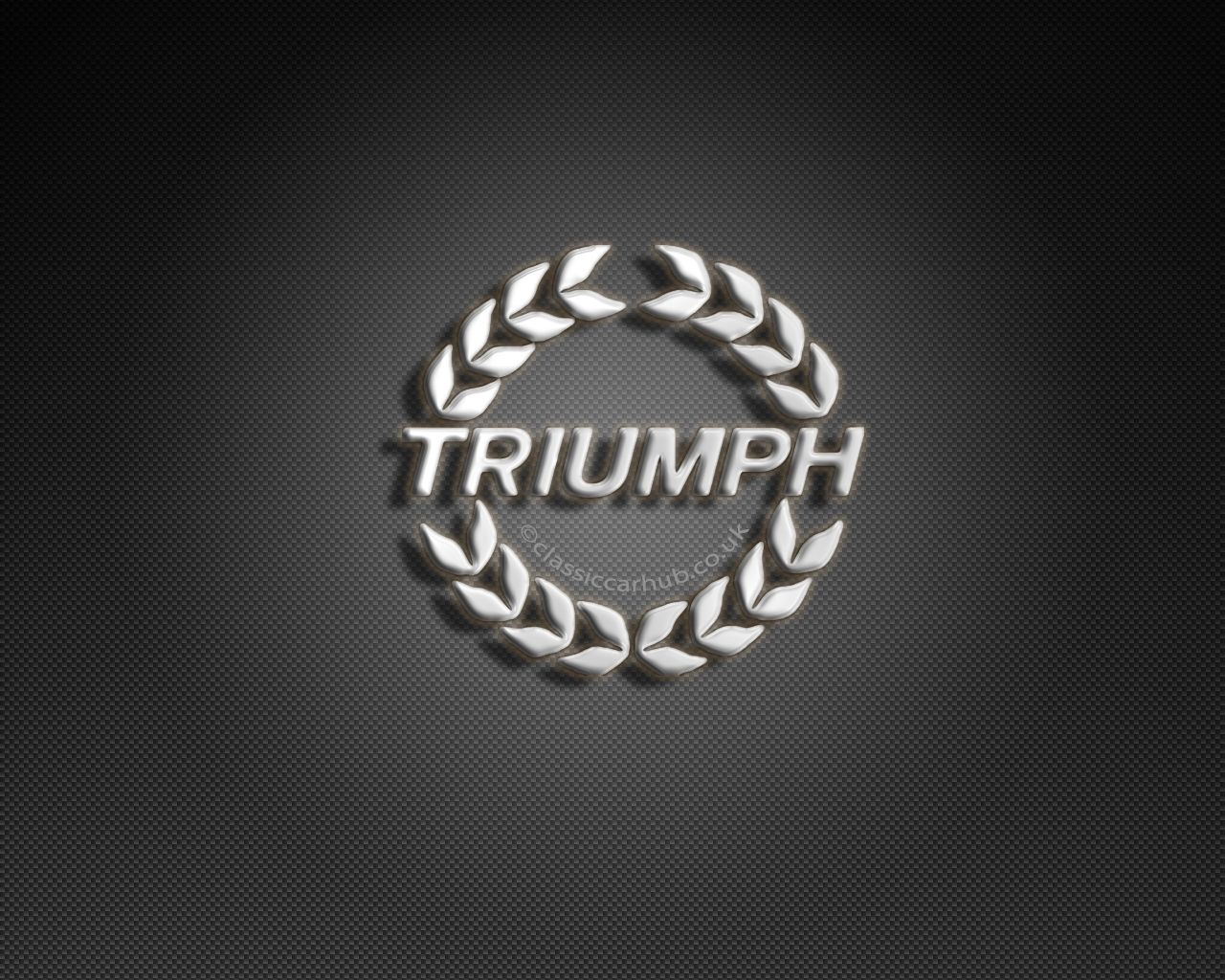 Classic Car Hub- Triumph Logo Wallpaper