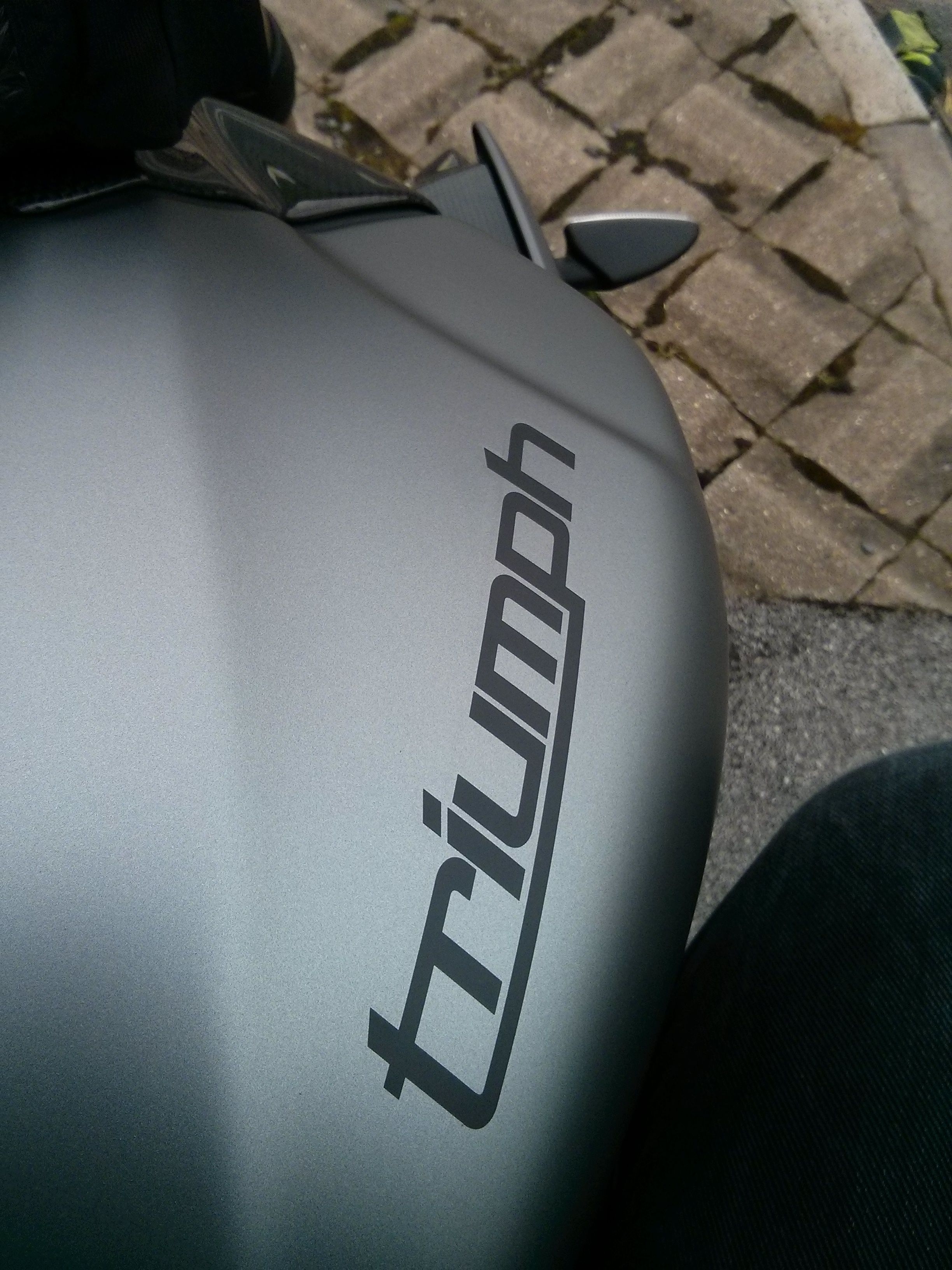 Triumph logo Speed Triple Special Edition Tank