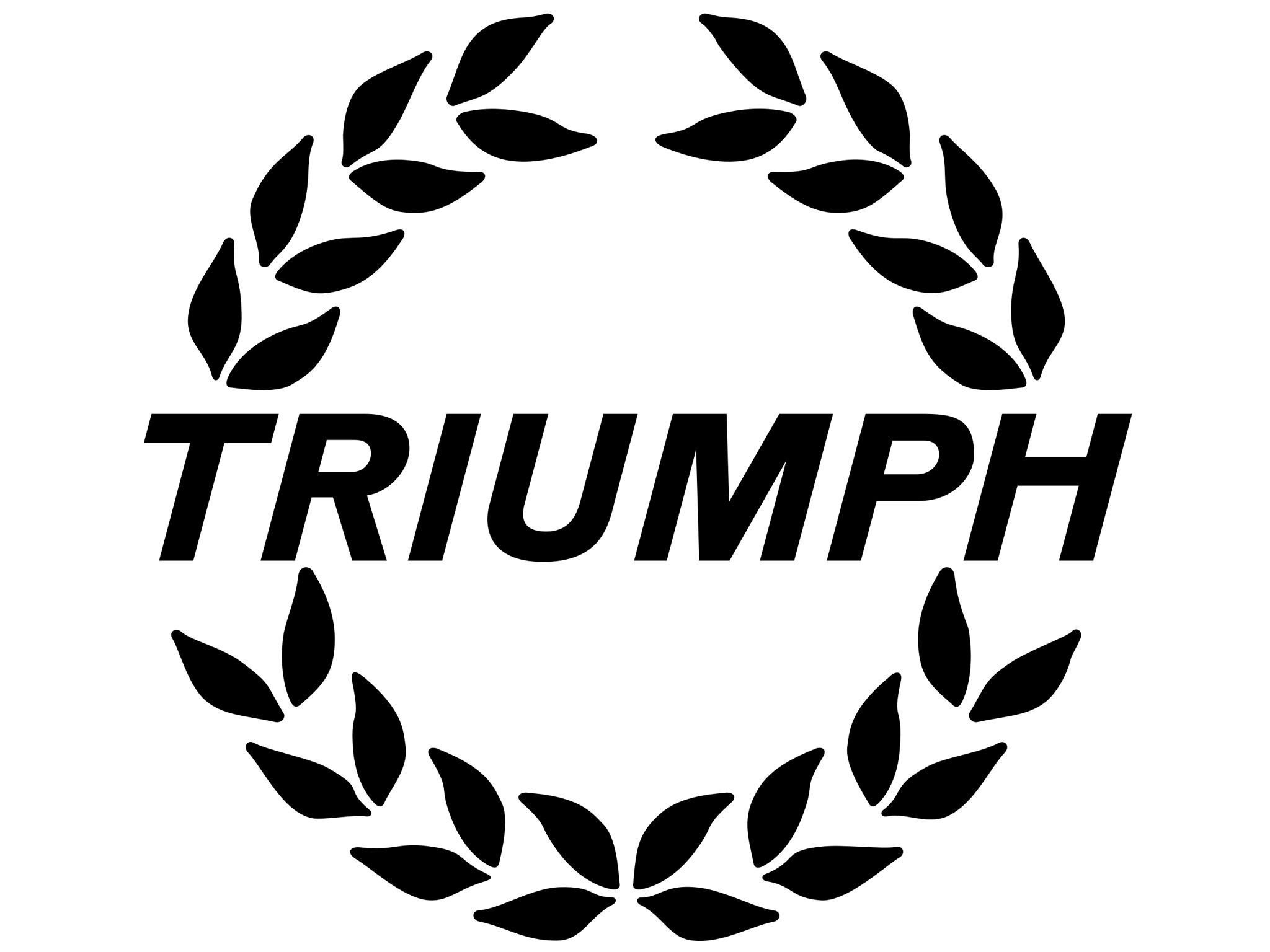 TRIUMPH MOTORS logo wallpaperx1536