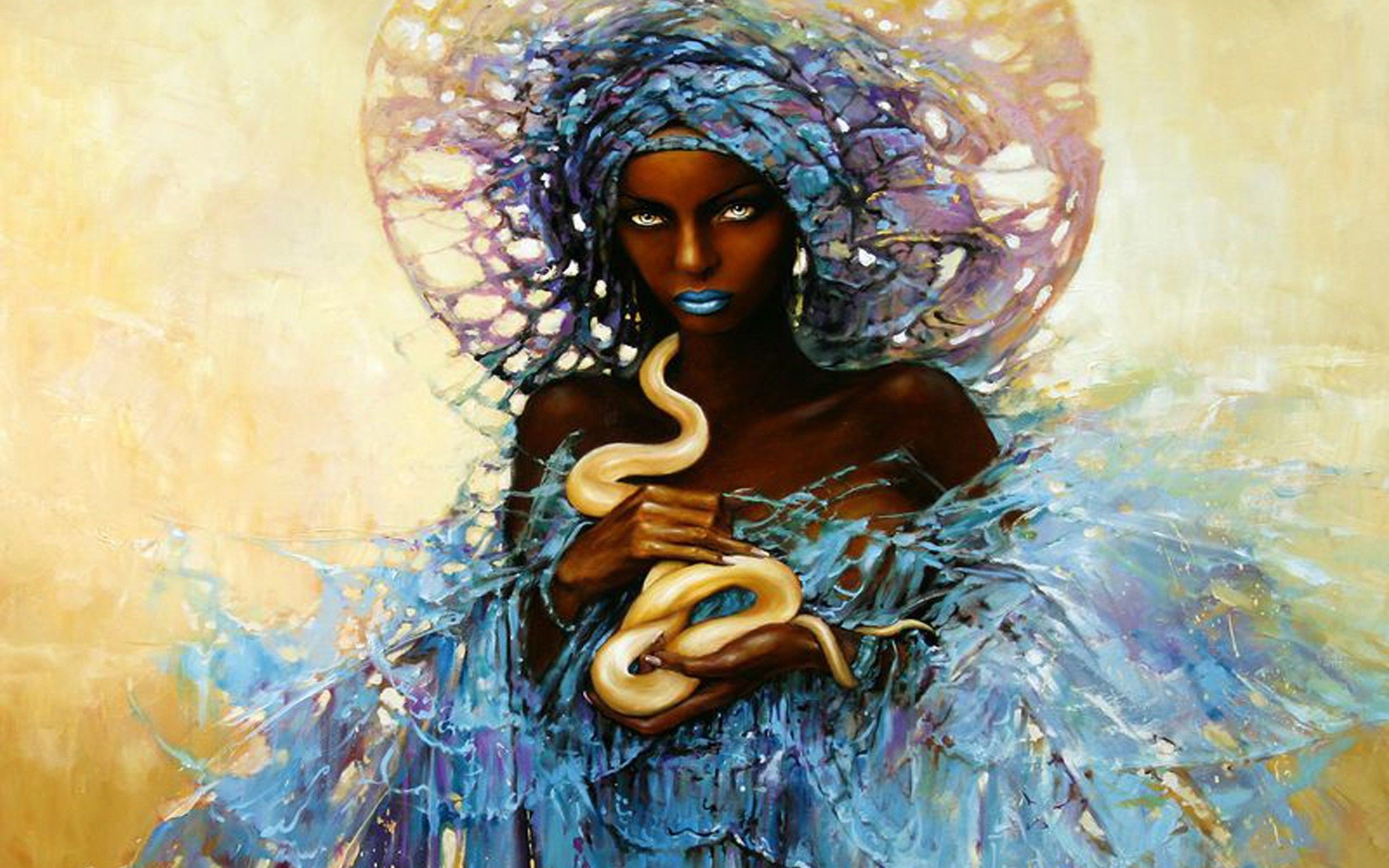 Black Girl Art Wallpapers Wallpaper Cave