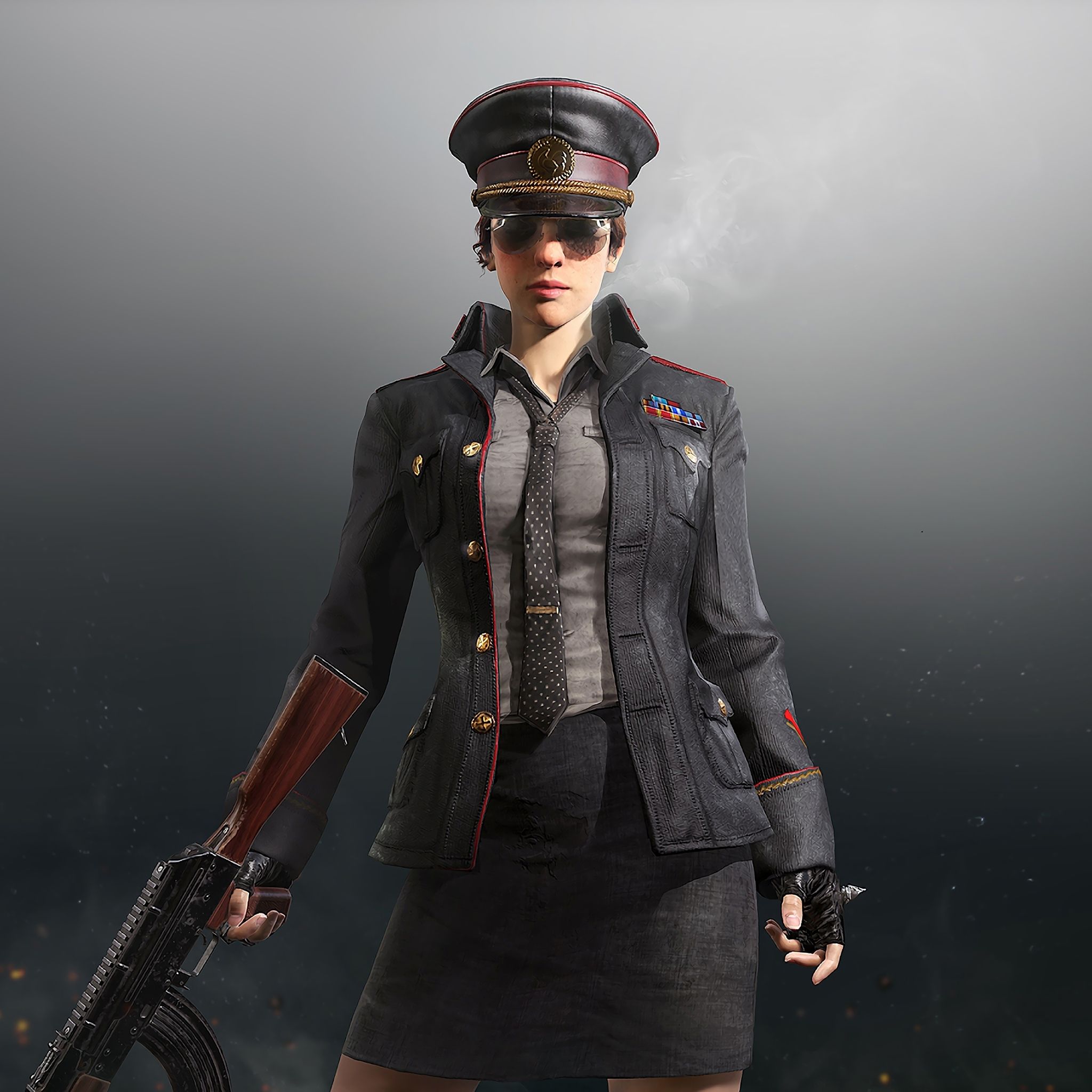 Pubg Police Girl iPad Air HD 4k Wallpaper, Image, Background, Photo and Picture