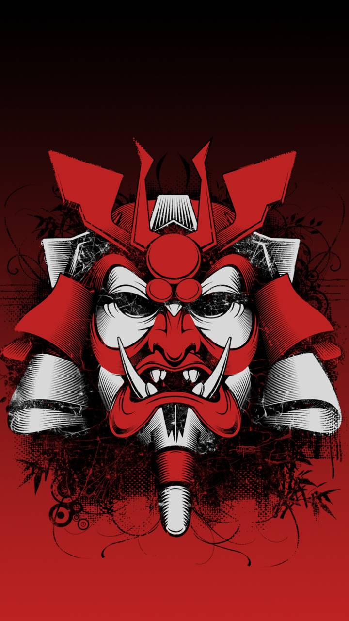 Samurai Mask wallpaper